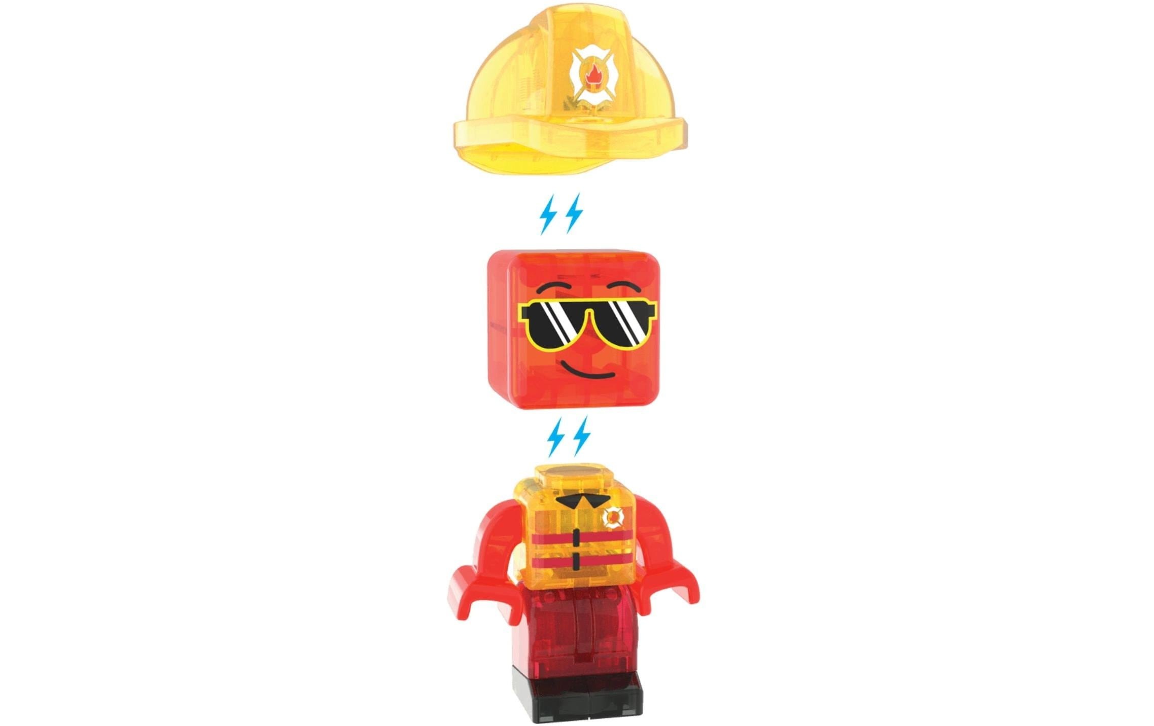   Steinbaukasten »Magna-Tiles Fire Rescue 27 Teile«