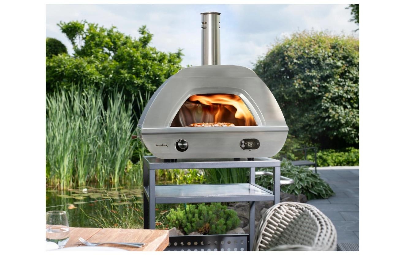 Buschbeck Four à pizza »Pizzaofen X1 inkl. Bluetooth-Thermometer« BxTxH:  48x52x74 cm
