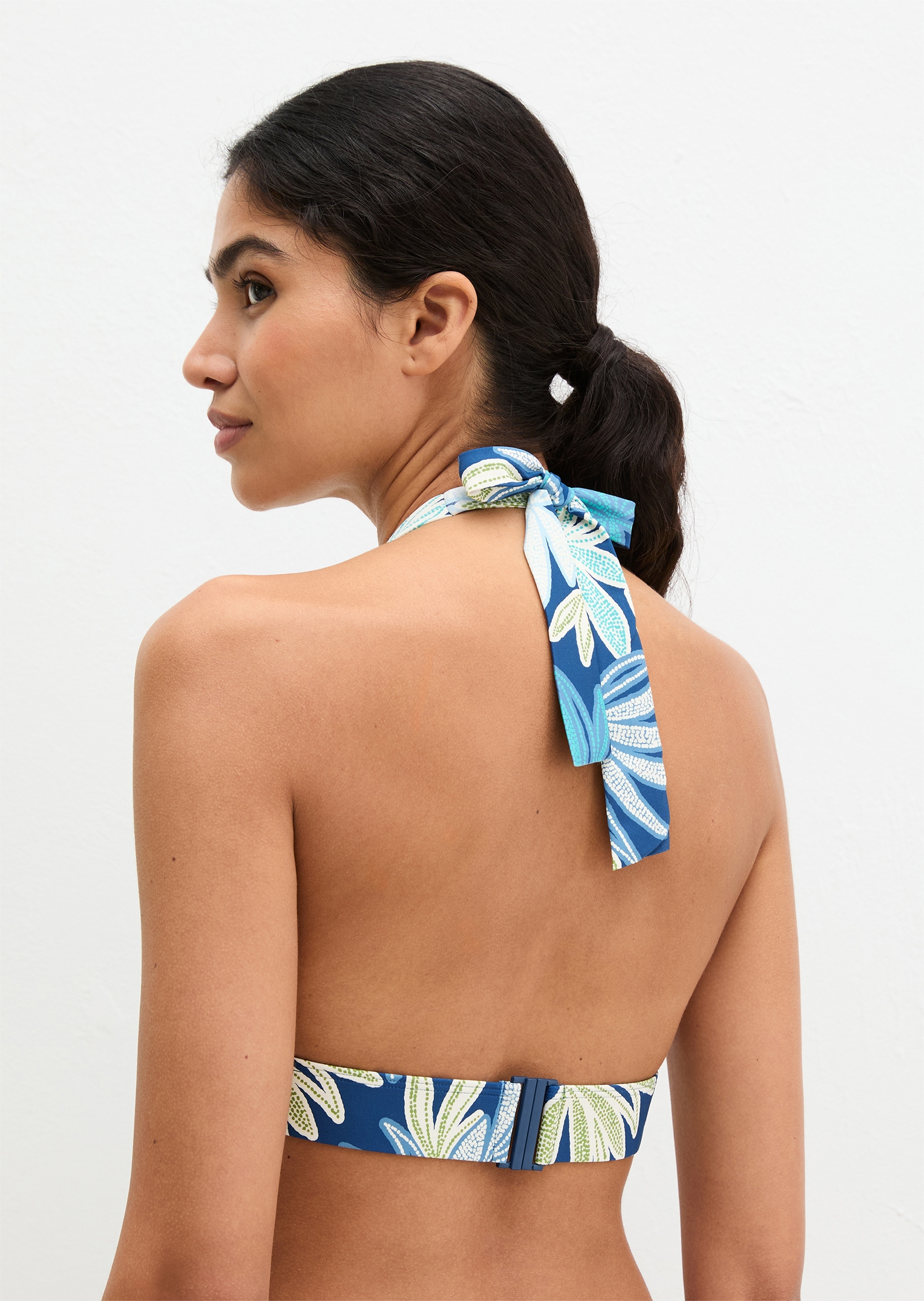 Marc O'Polo Bandeau-Bikini-Top »Bohemian Leaf AOP«