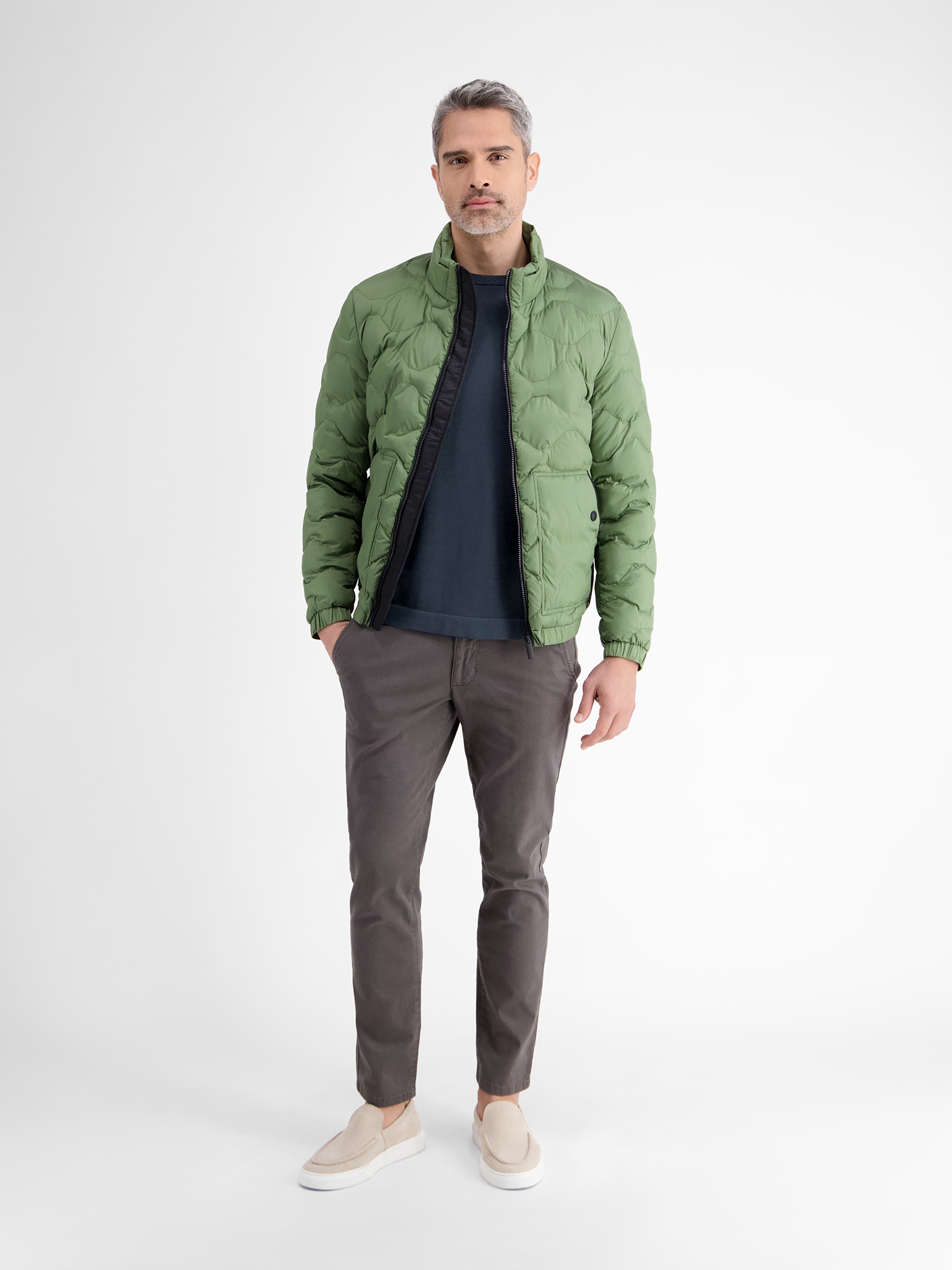 LERROS T-Shirt »LERROS Strick-T-Shirt mit Brusttasche«