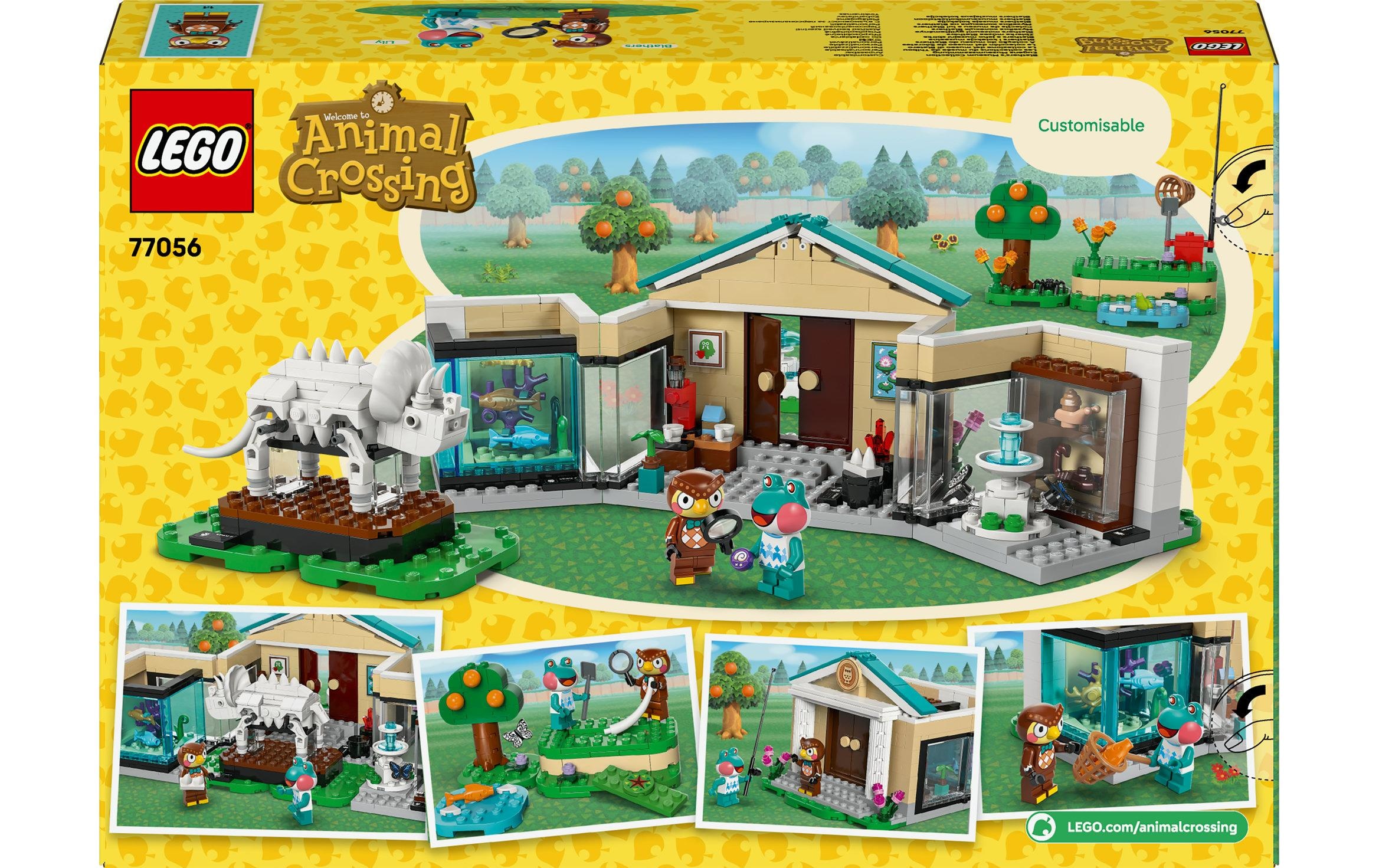 LEGO® Spielbausteine »LEGO® Animal Crossing Eugens Museumssammlung 77056«