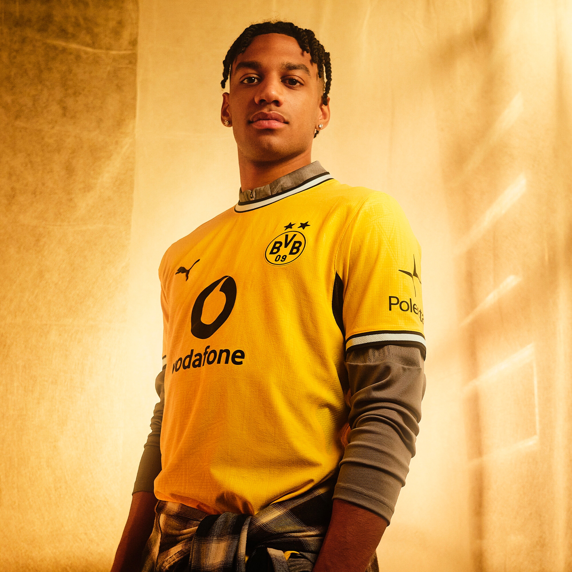 PUMA Maillot de foot »BVB HOME JERSEY REPLICA« mit DryCELL-Technologie, Regular Fit, Rundhalsausschnitt