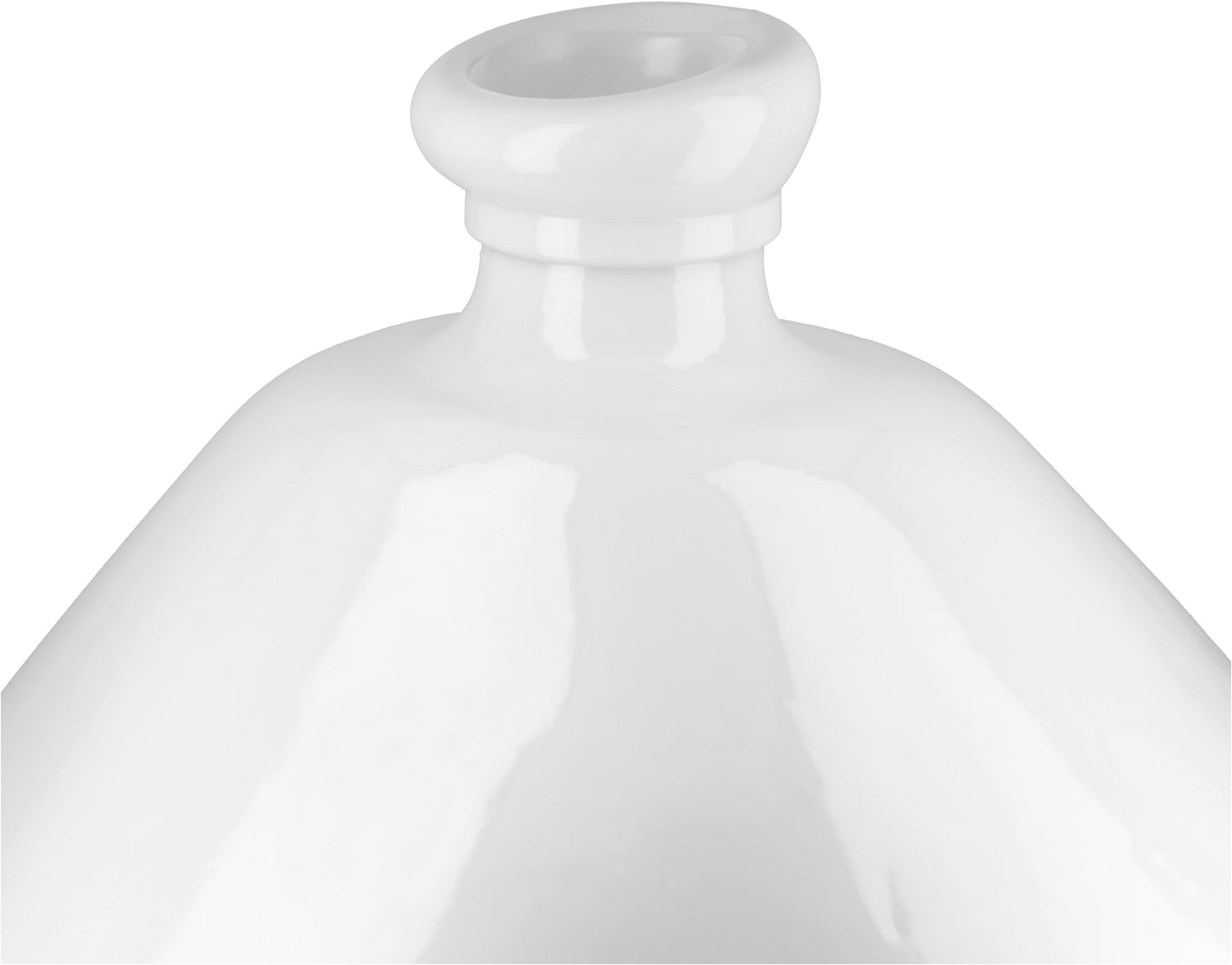 GILDE Tischvase »Vase organisch Sylt weiss H. 32 cm« Vase, Sylt, maritim, nordisch, zeitlos, elegant, Geschenkartikel