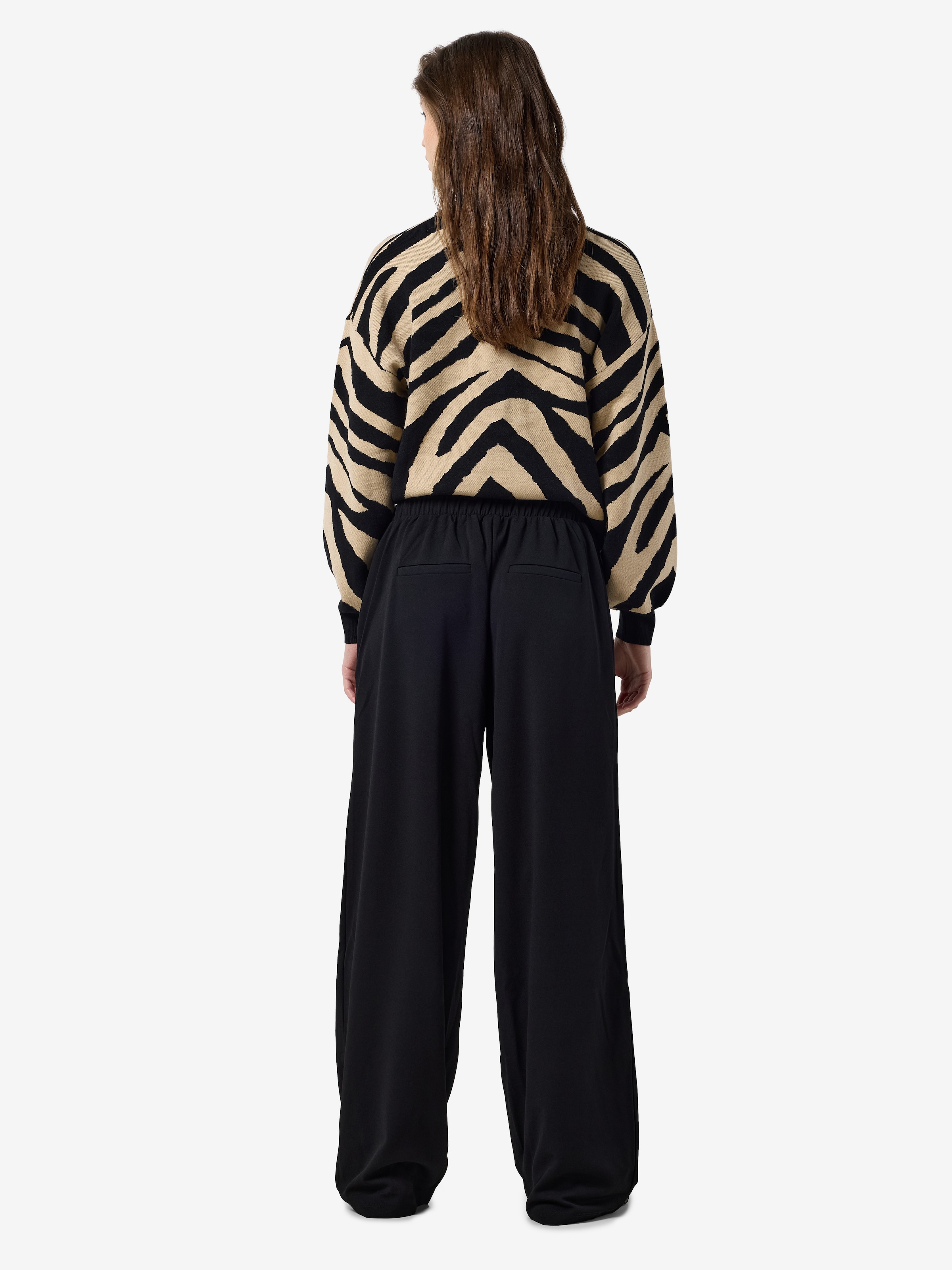 Noisy may Pantalon de costume »NMBOB HW ELASTIC WIDE PANT JRS NOOS«