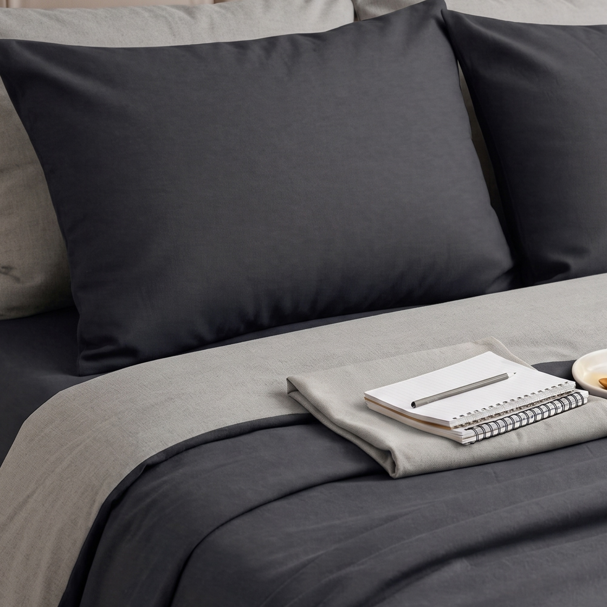 Wolkenfeld Housse de coussin »Flanell Baumwolle Kopfkissenbezug - Premium Kissenbezug« tailles 80x80, 40x80 et 70x90 cm; fermeture éclair cachée