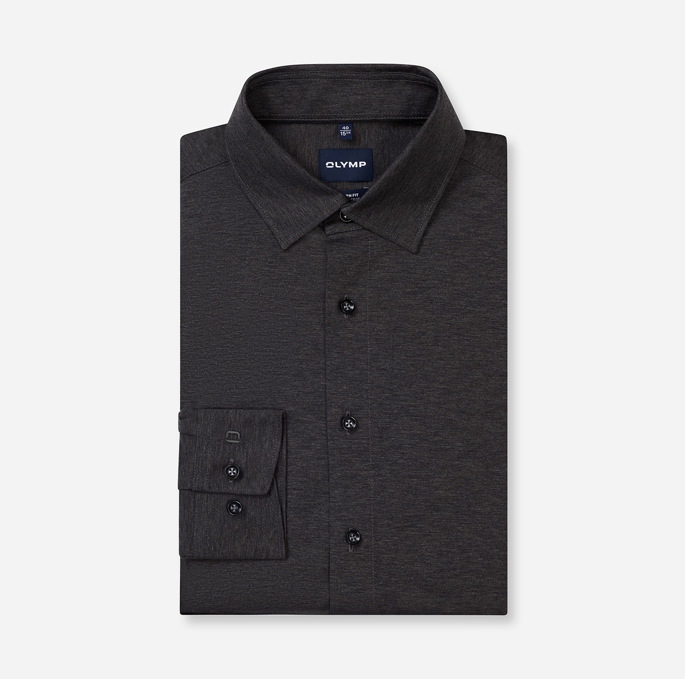 OLYMP Chemise à manches longues »Luxor 24/Seven modern fit Jerseyshirt« avec propriétés anti-odeurs