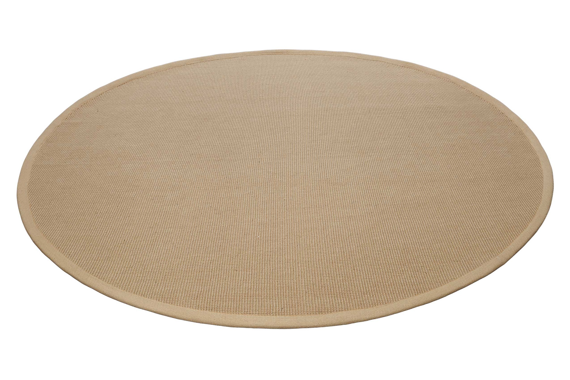 Wecon home Teppich »Hugo one« rund 5 mm Höhe Naturfaser, Jute, Sisal-Optik, modern, pflegeleicht, Wohnzimmer