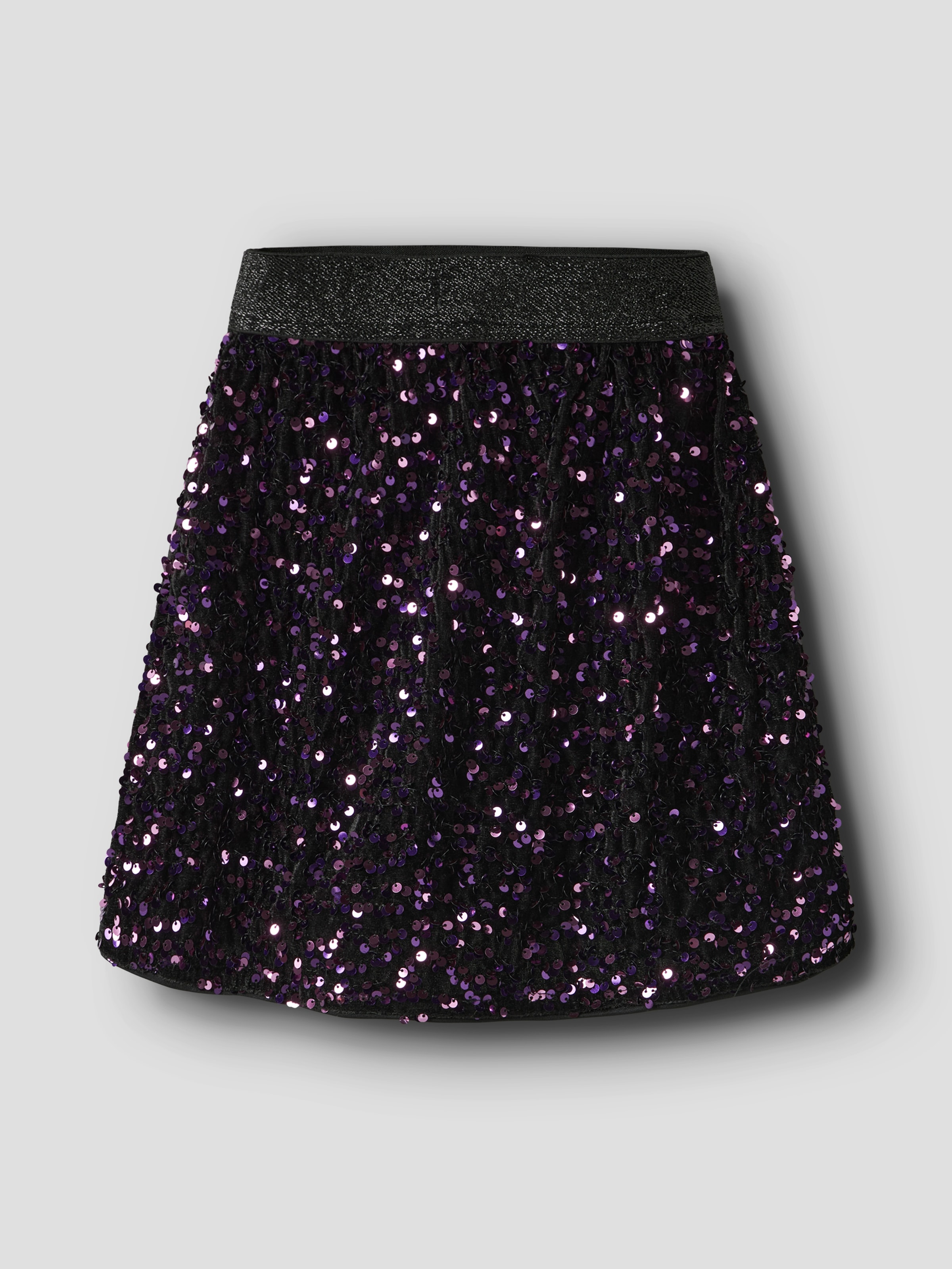 Name It Minirock »NKFRUNICA SKIRT« mit glitzernden Pailletten