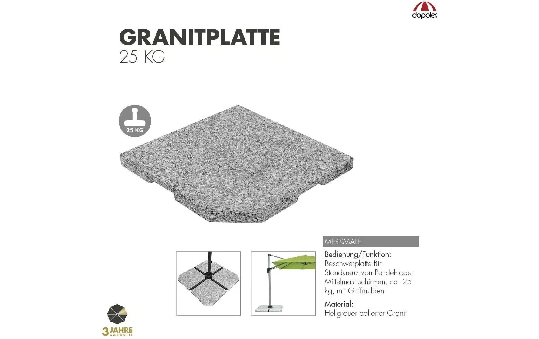 doppler® Plattenständer »TOPSELLER!« ohne Standkreuz