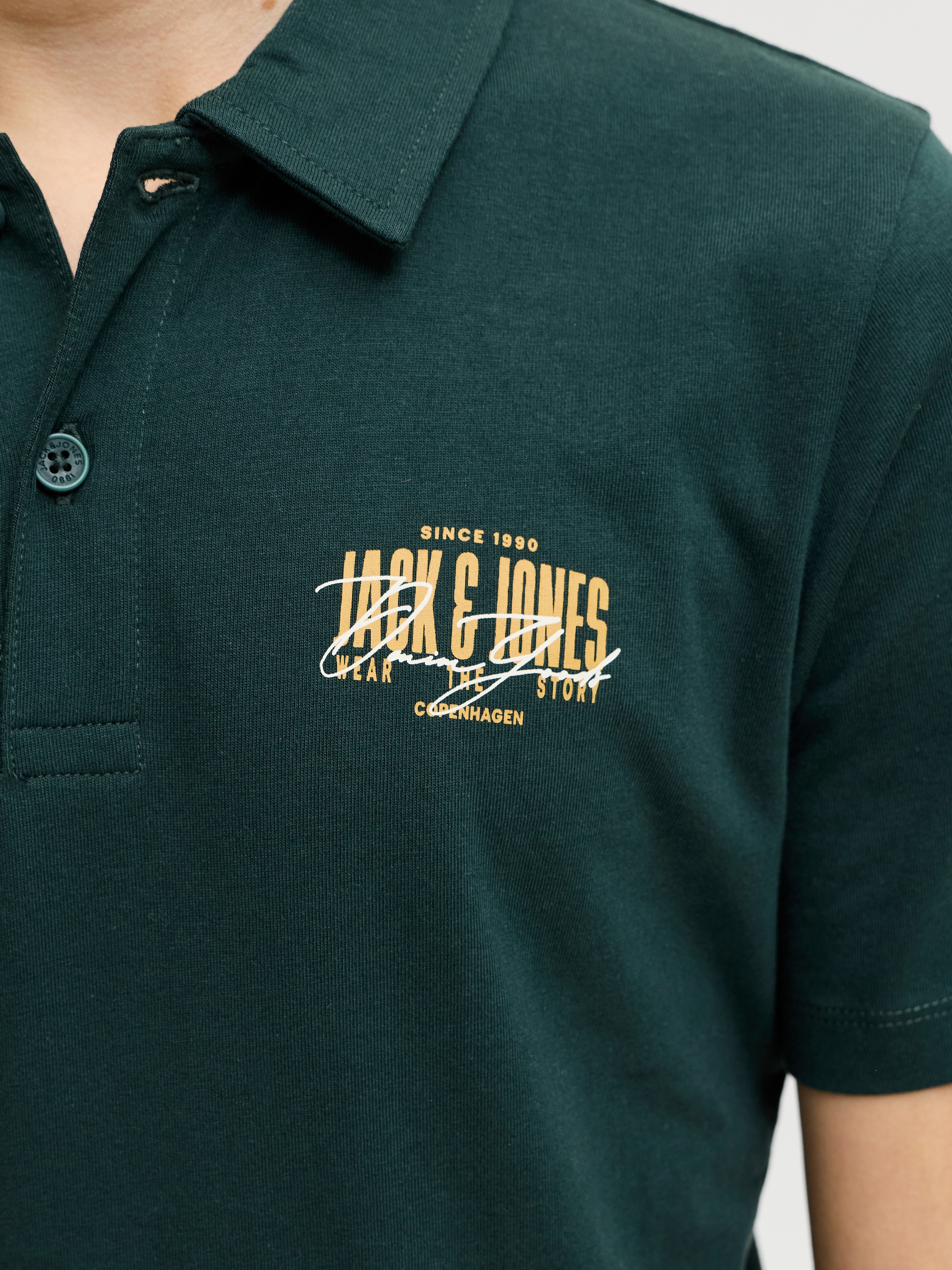 Jack & Jones Junior Poloshirt »JJAERO POLO SS JNR« Baumwolle, regular fit