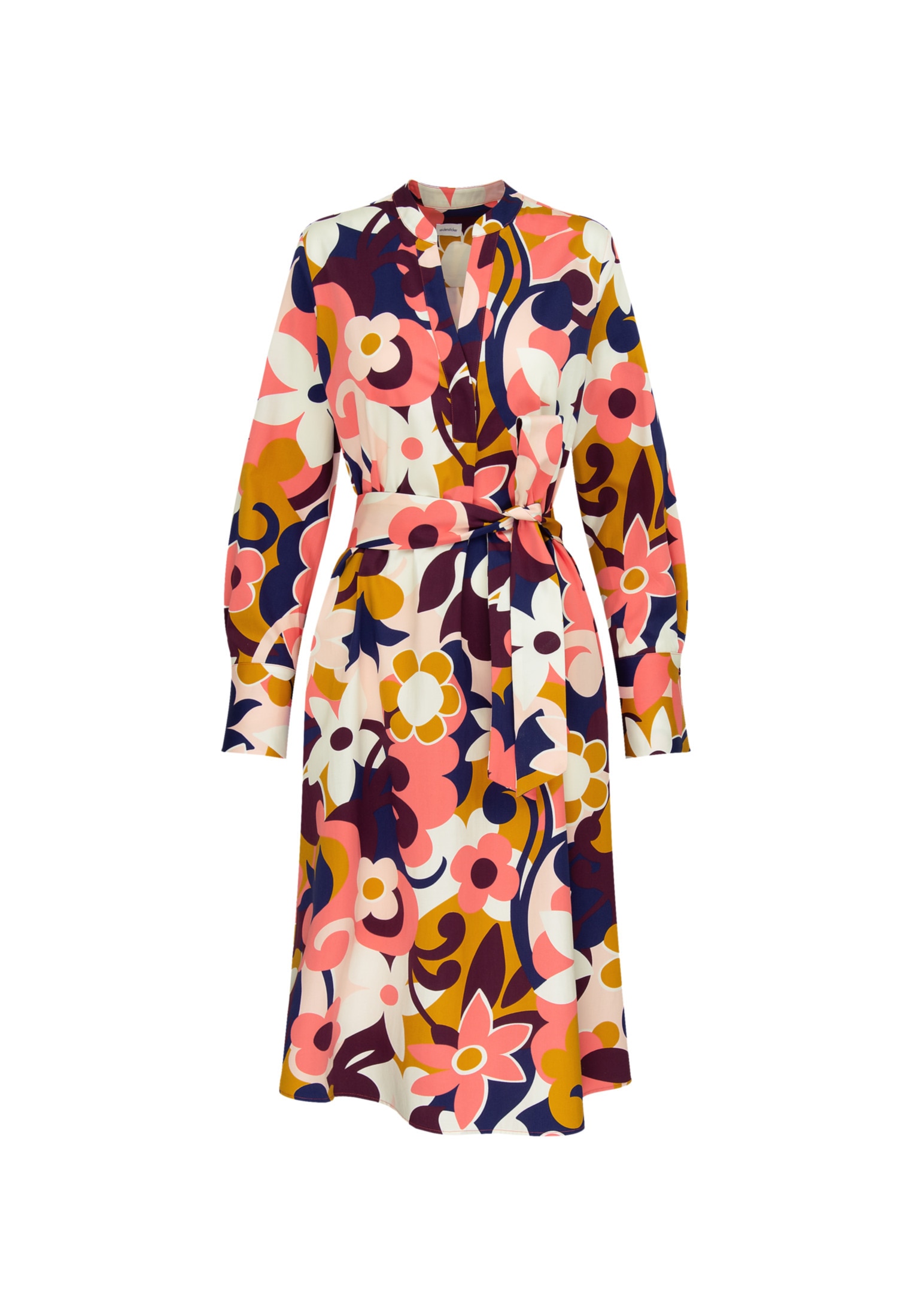 seidensticker Sommerkleid »Schwarze Rose« 1/1 Kragen Floral