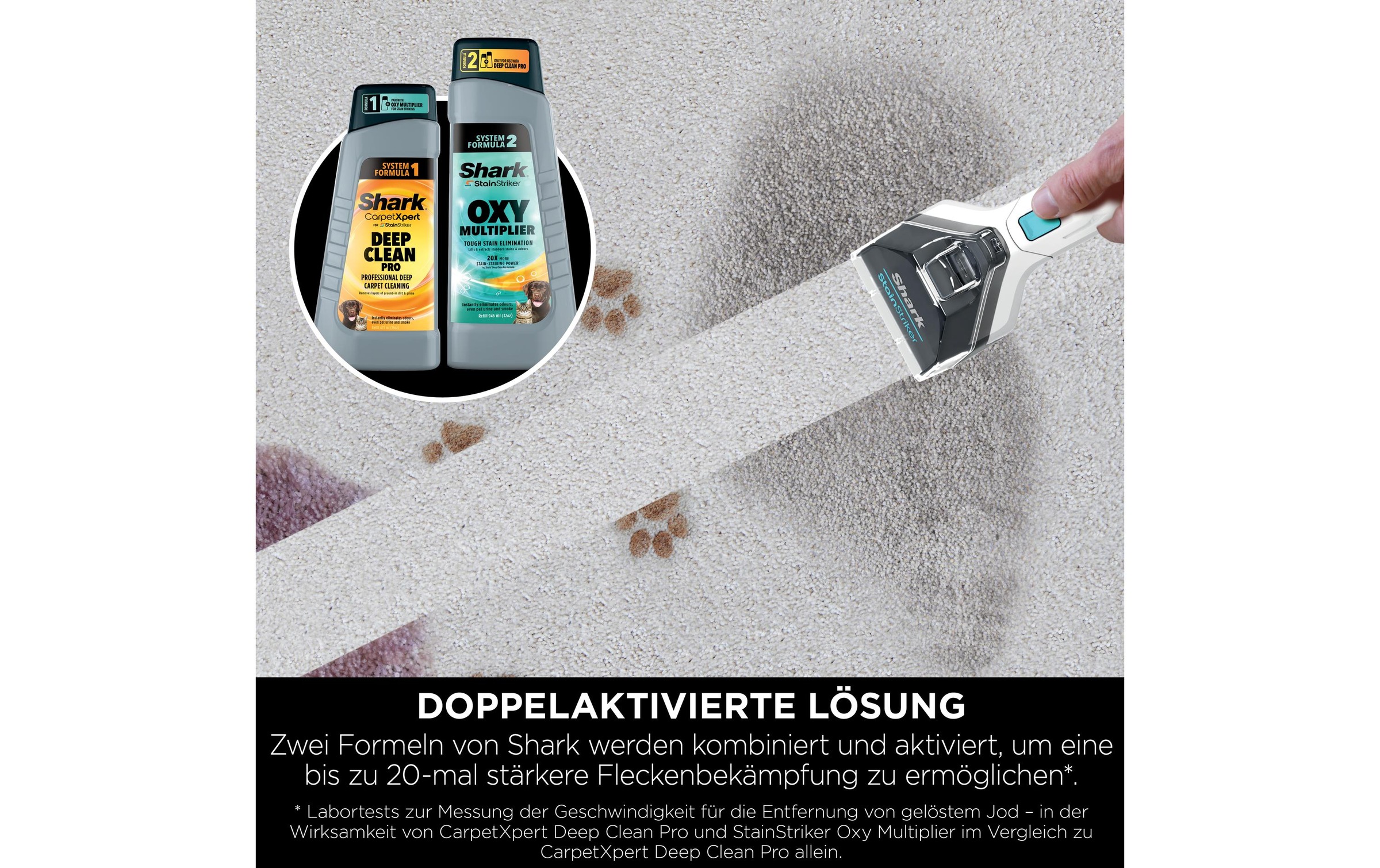 Shark Lave-linge-aspirateur »StainStriker Fleckenentferner PX200EUT«