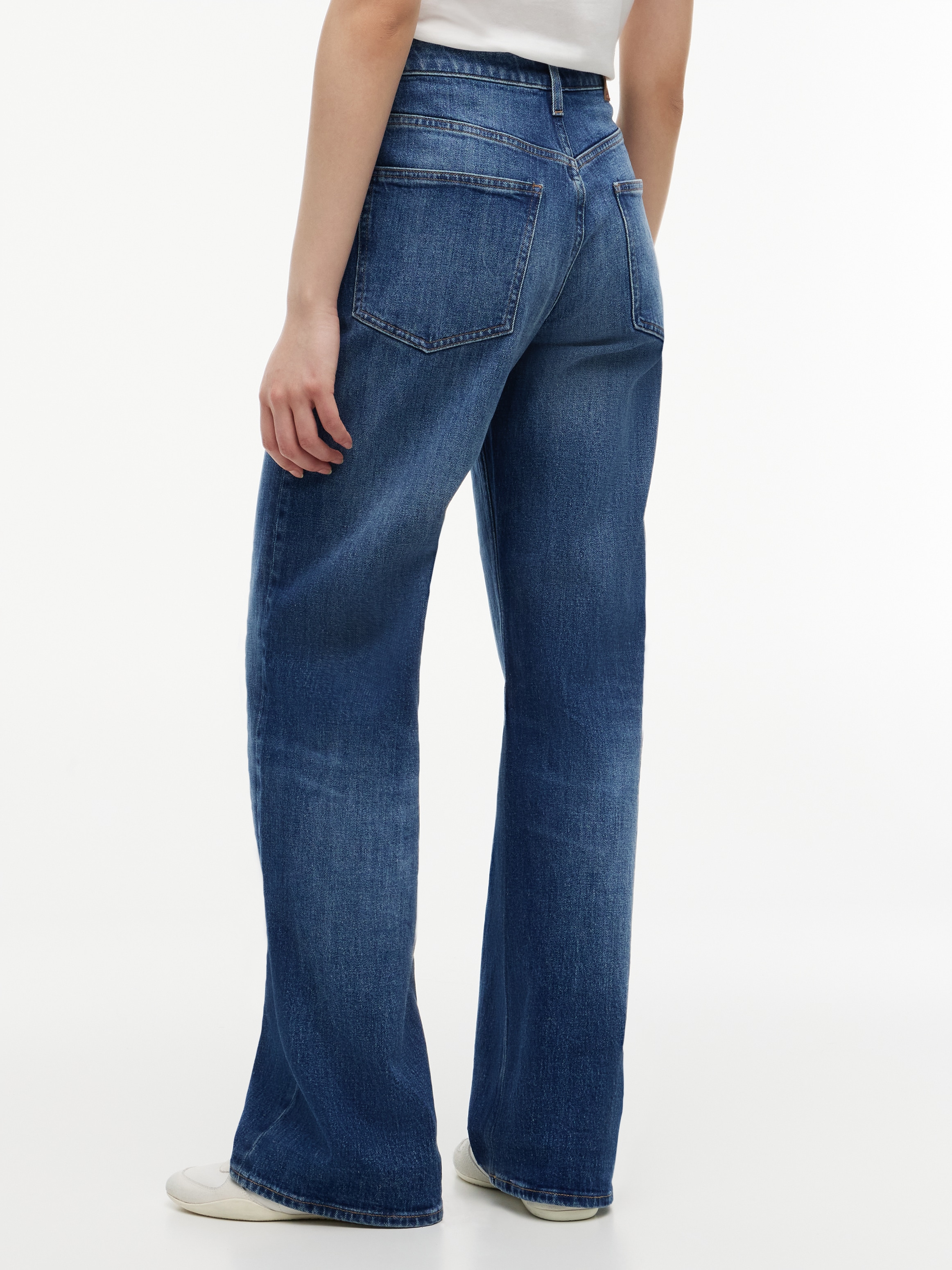 Tommy Jeans Jeans droit »MIA MR RLXD STR« mélange de coton, coupe relaxed