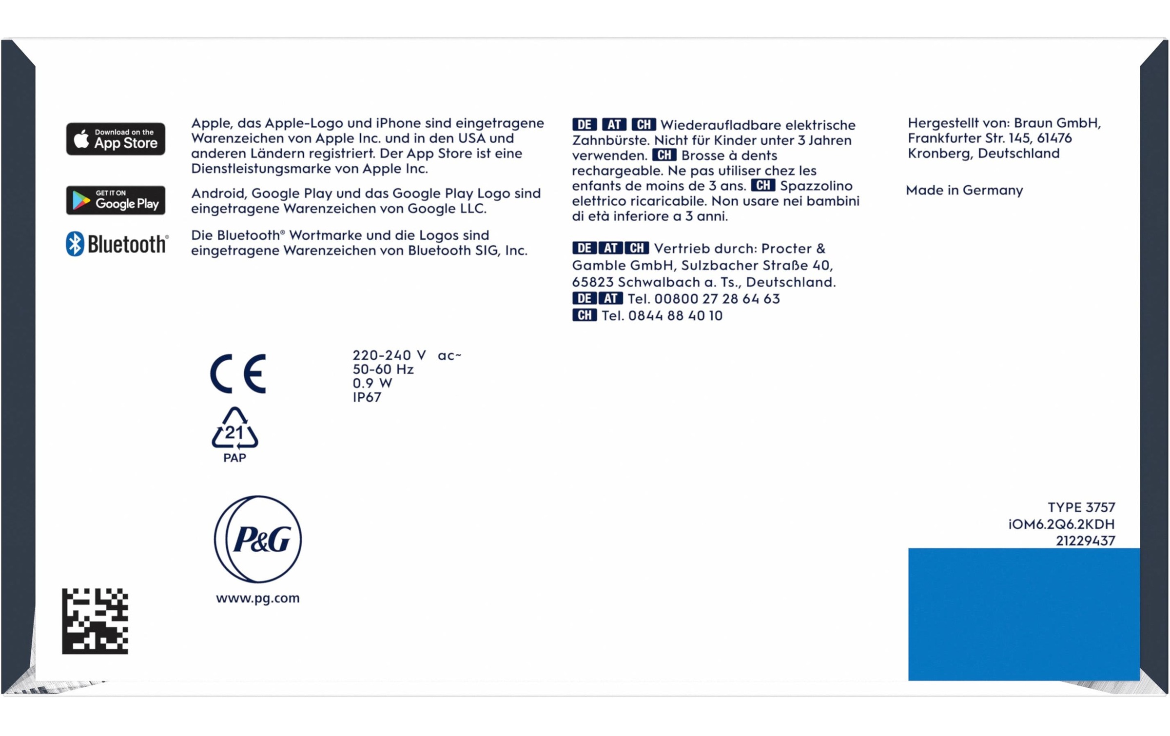 Oral-B Elektrische Zahnbürste »iO Series6«