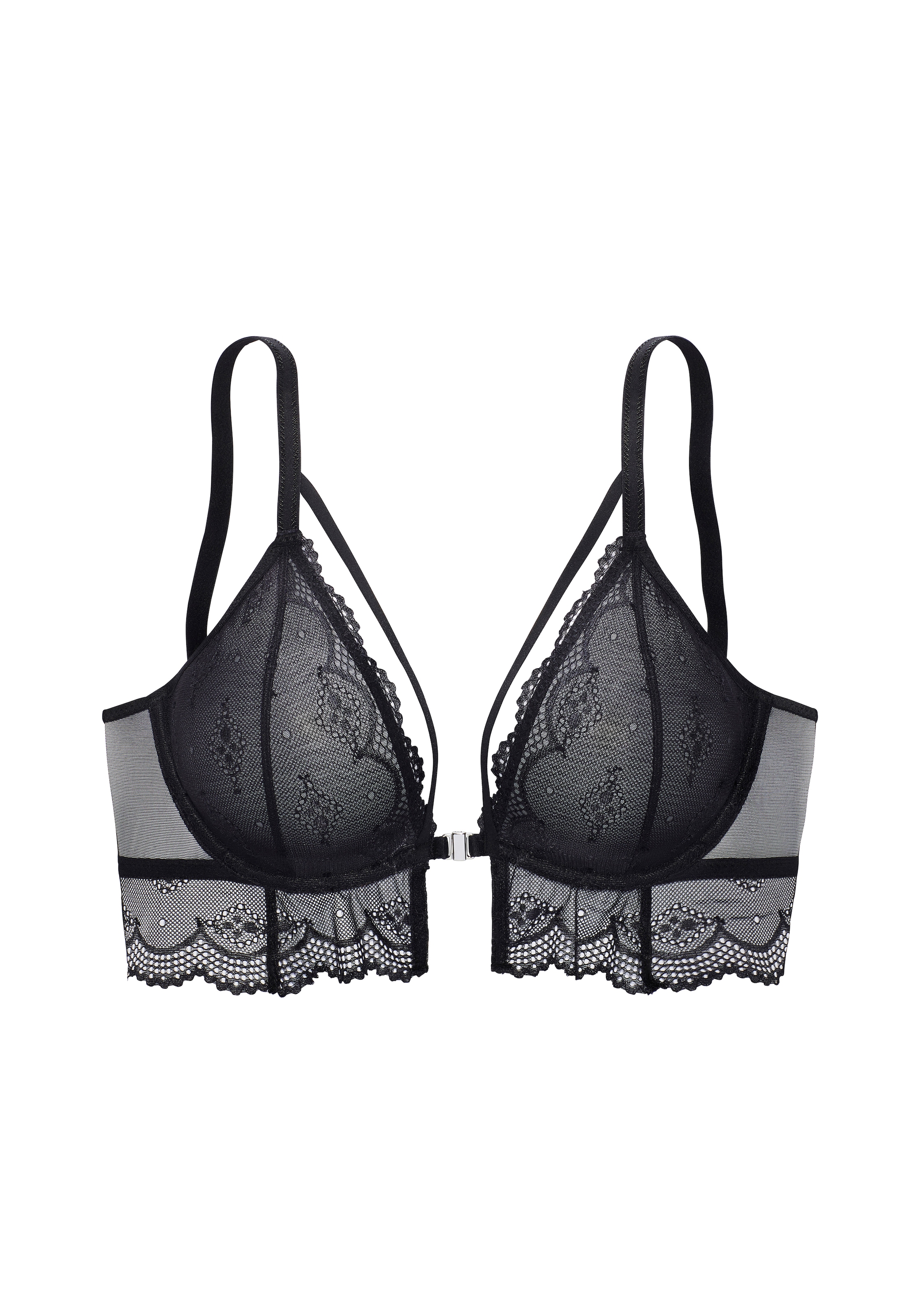 LASCANA Bügel-BH mit praktischem Vorderverschluss, sexy Dessous