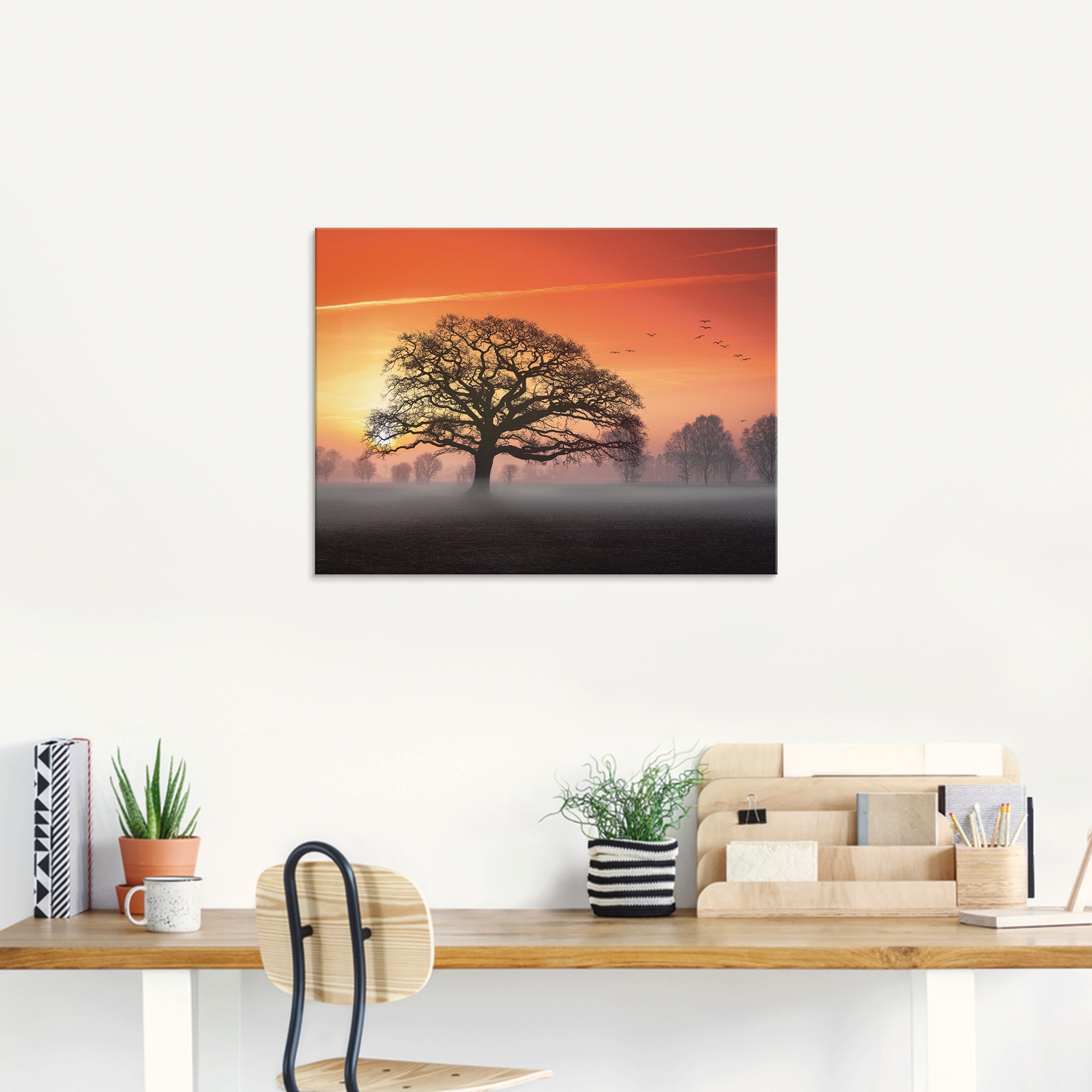 Artland Glasbild »Filigran und mehr...« Bäume 1 Stk. tlg. in verschiedenen Grössen