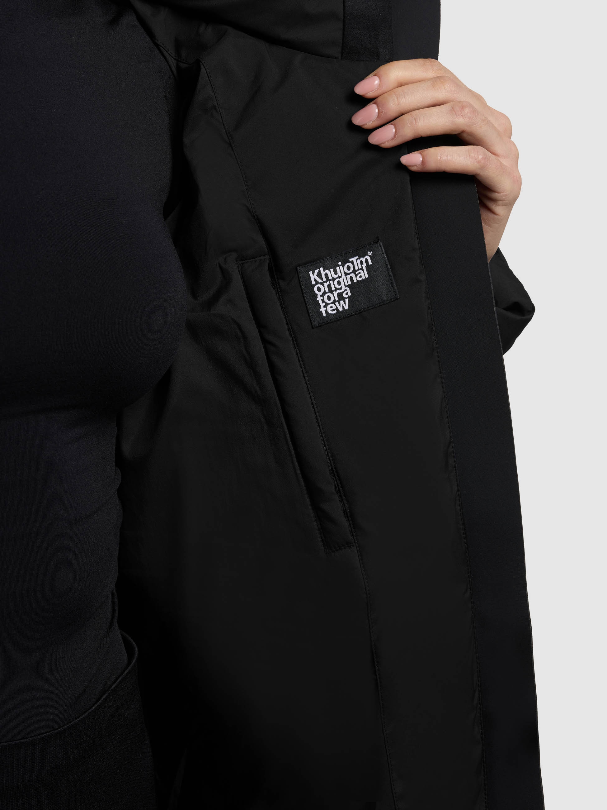 khujo Manteau matelassé »DIDO5« Reissverschlusstaschen mit Fleecefutter