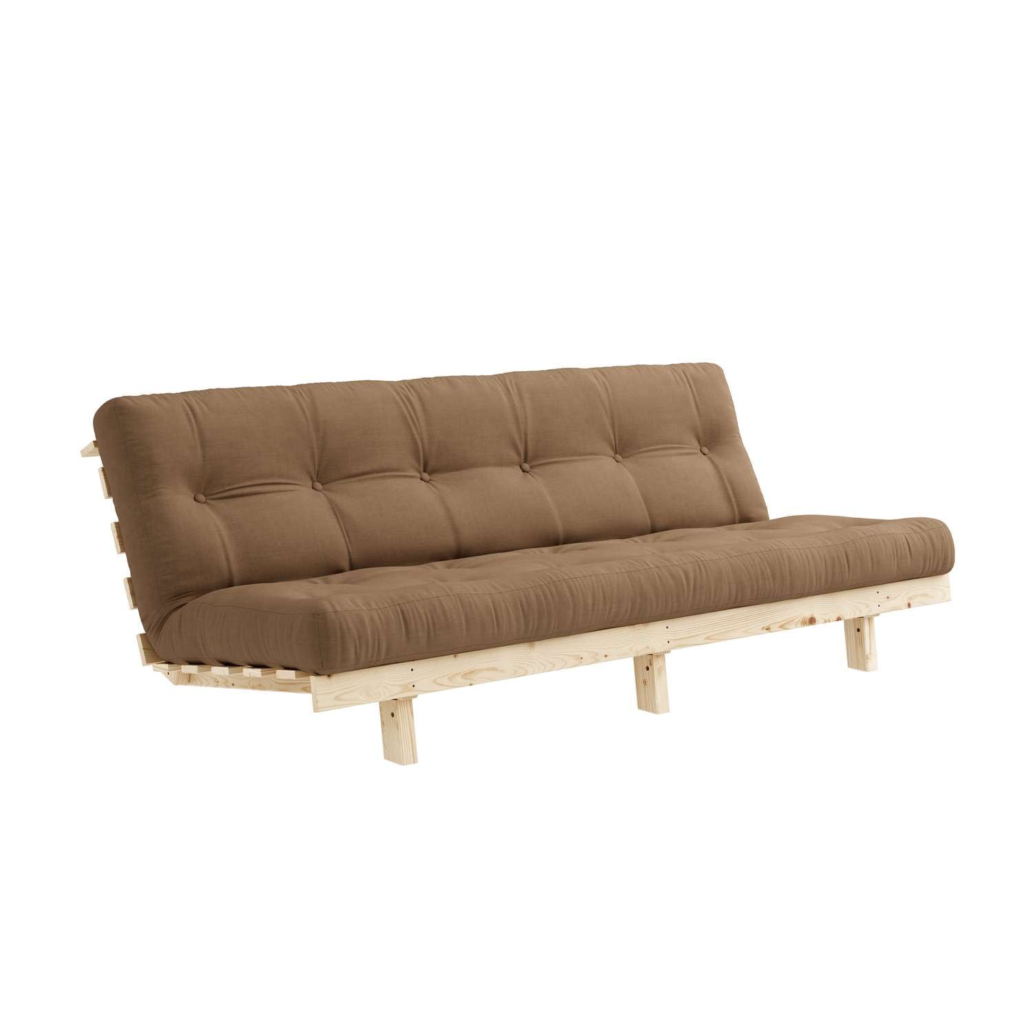 Karup Design Schlafsofa »Lean 200 Schlafsofa, Gästebett, Sofa mit Futonmatratze« Inkl. Futonmatratze, Liegefläche 130x200 cm, FSC® zertifizierte Kiefer