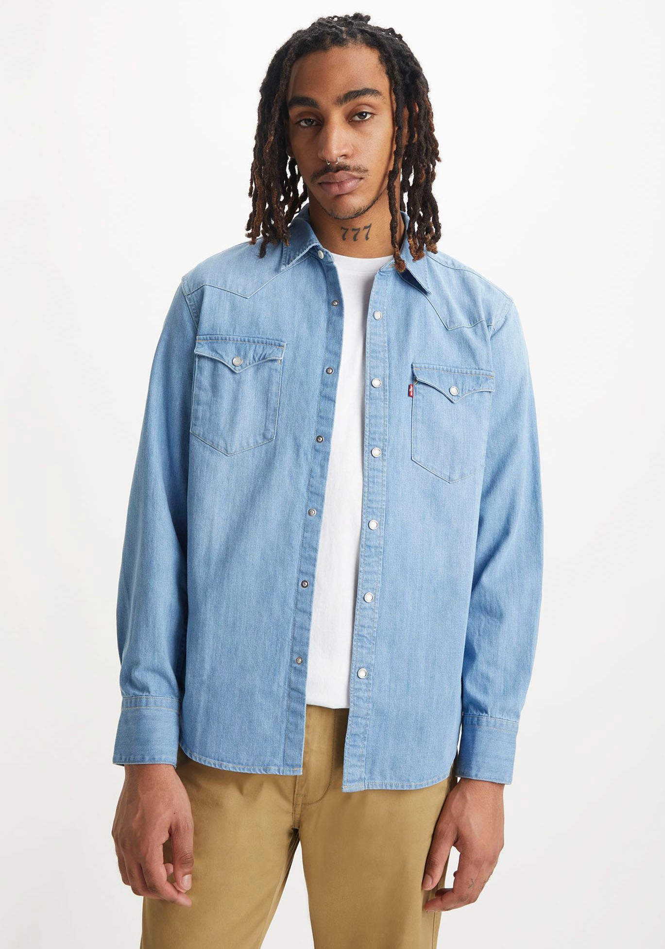 Levi's® Jeanshemd »LE BARSTOW WESTERN STAND« mit Brusttaschen