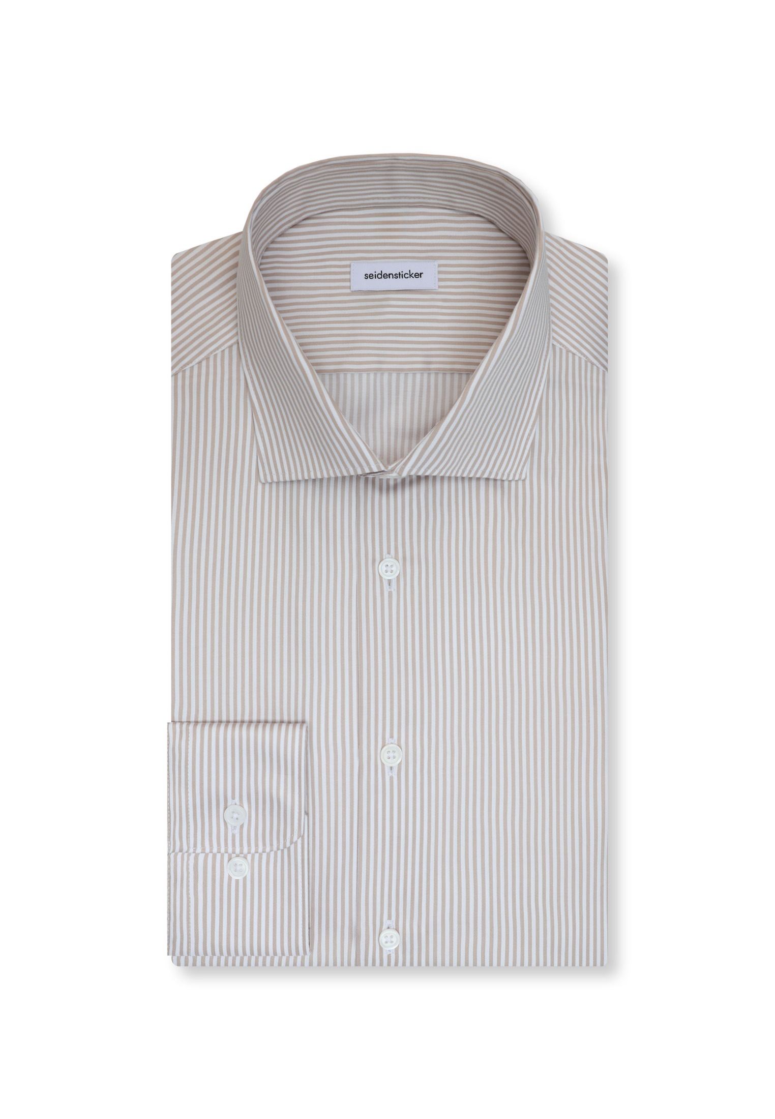 seidensticker Chemise d'affaires »Schwarze Rose« Slim 1/1 col Kent rayé
