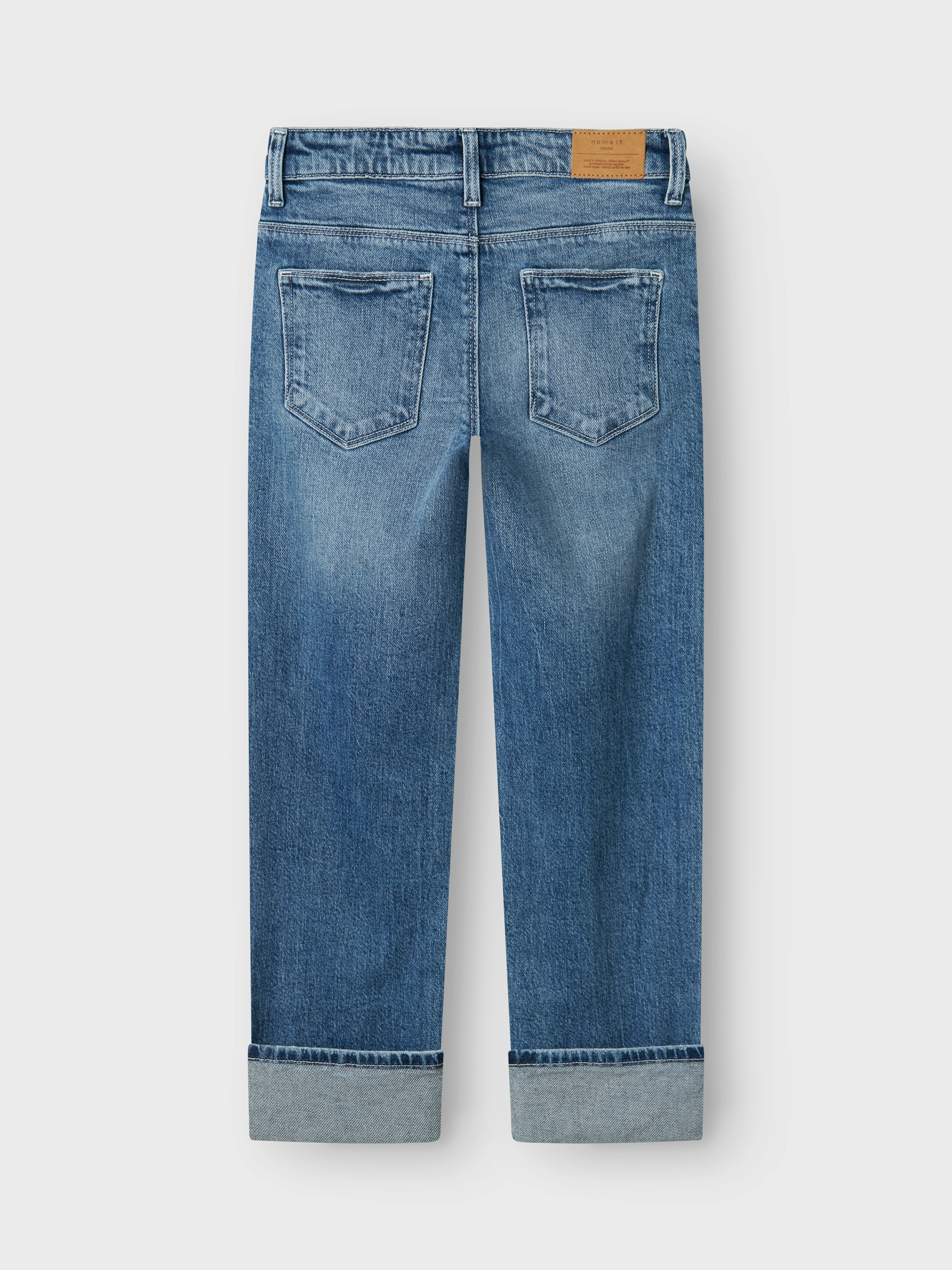 Name It Straight-Jeans »NKFROSE STRAIGHT FOLD JEANS 4224-AZ NOOS«