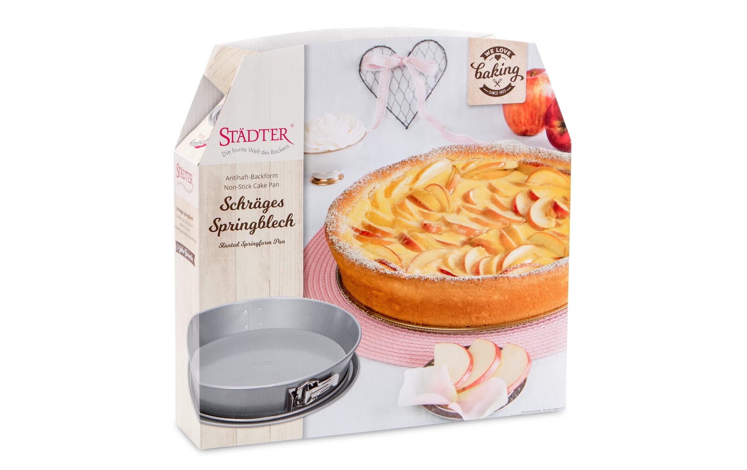 STÄDTER Backform »Blech schräg 32 x 29 cm«