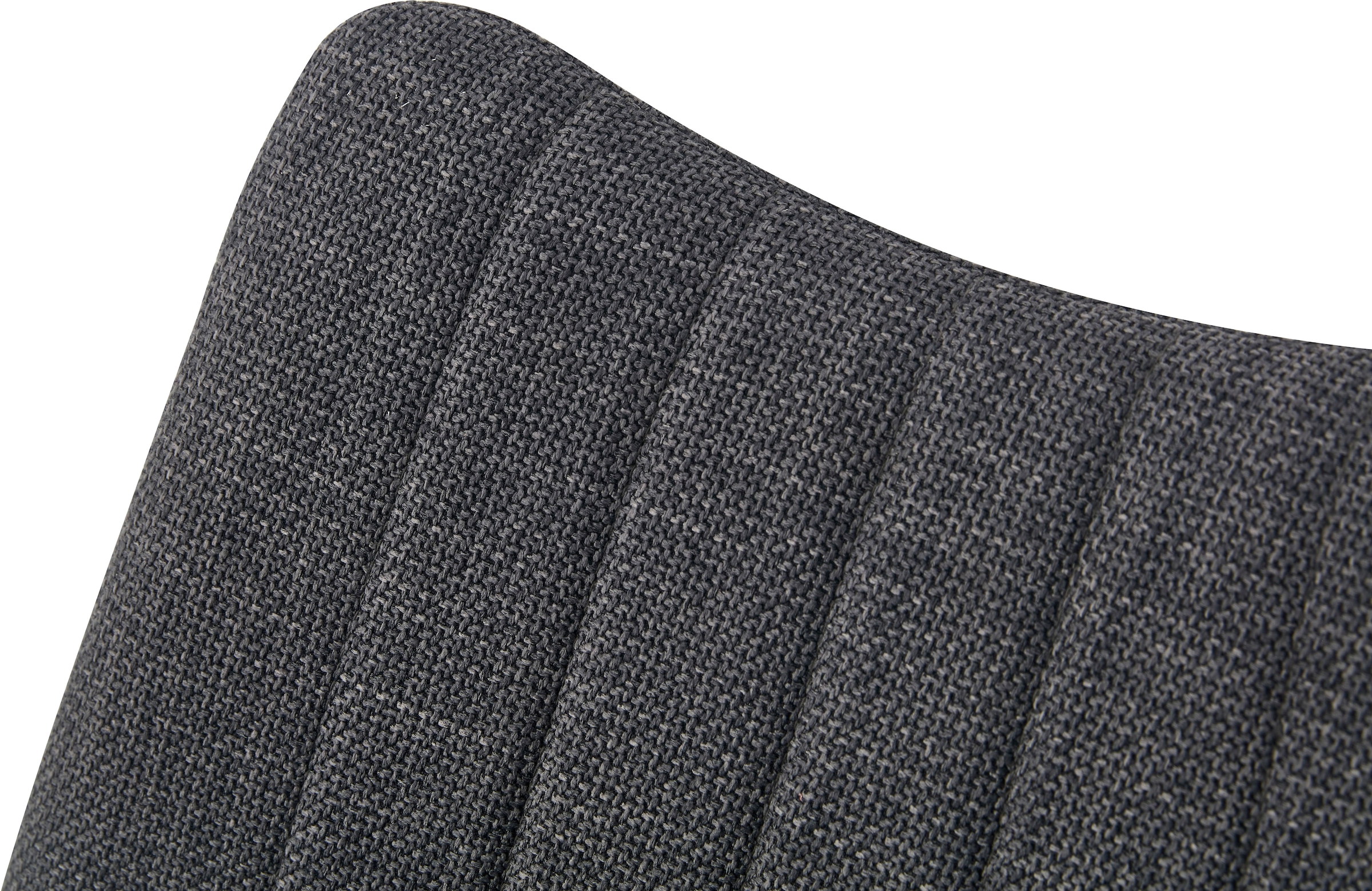 Home affaire Chaise de salle à manger »DAWSON, 2er Set, mit Metallgestell in matt schwarz« (Set) 2 cuisin verschiedenen Farben, Belsatbarkeit pro Stuhl 120 kg, mit Griffloch