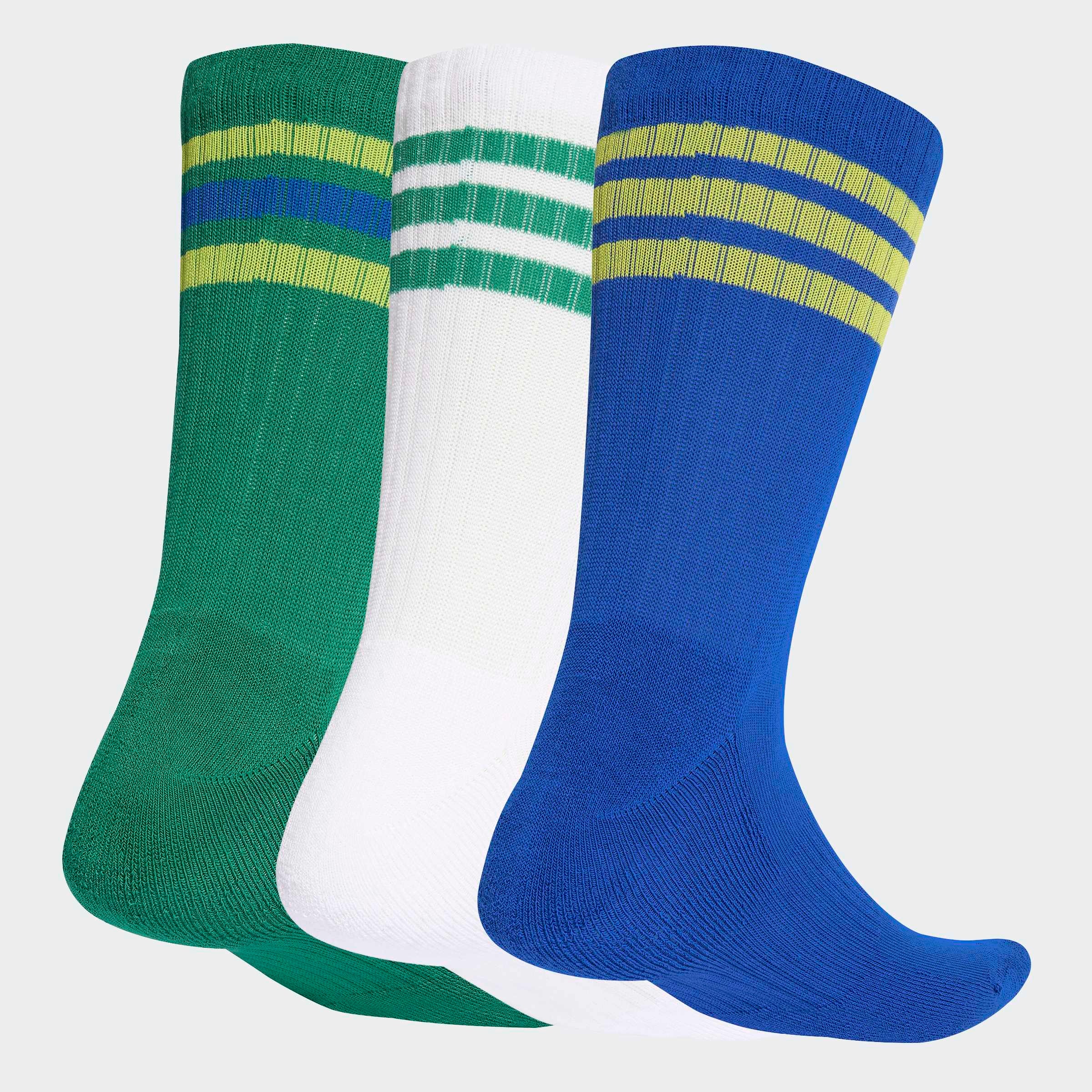 adidas Performance Funktionssocken »3-STREIFEN DÄMPFENDE SPORTSWEAR CREW, 3 PAAR« 3 Paar tlg.