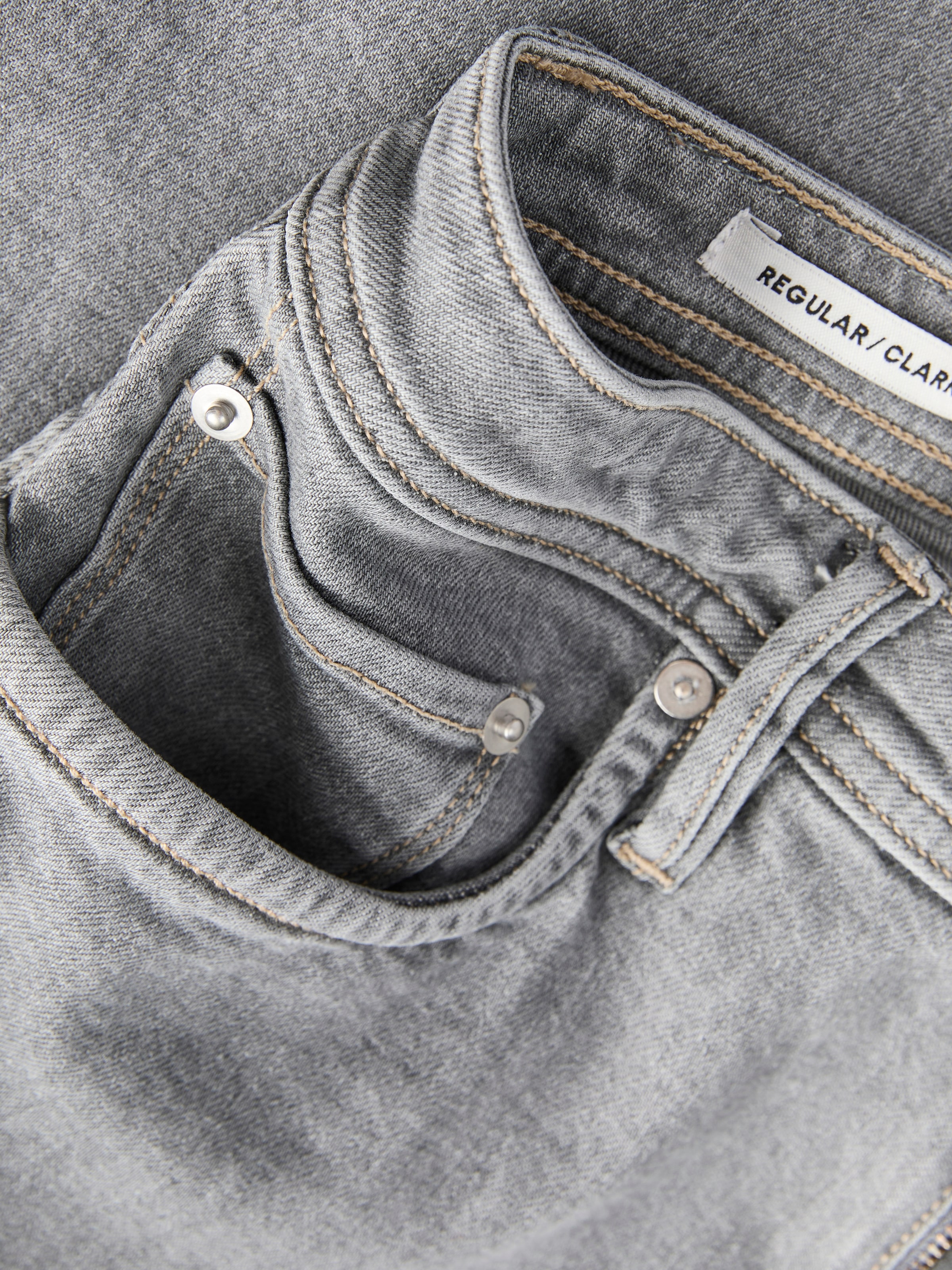 Jack & Jones Jeans coupe régulière »JJICLARK JJFELIX AM 241« Baumwollmischung, regular fit