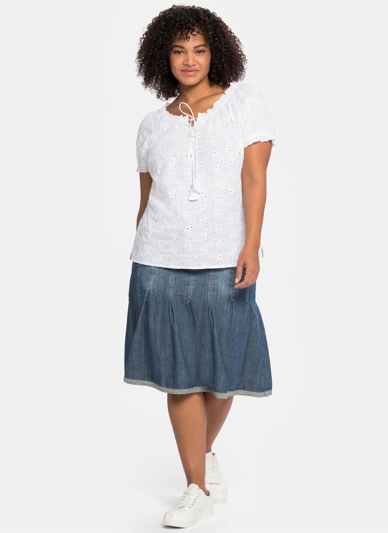 sheego by Joe Browns Blouse à manches courtes