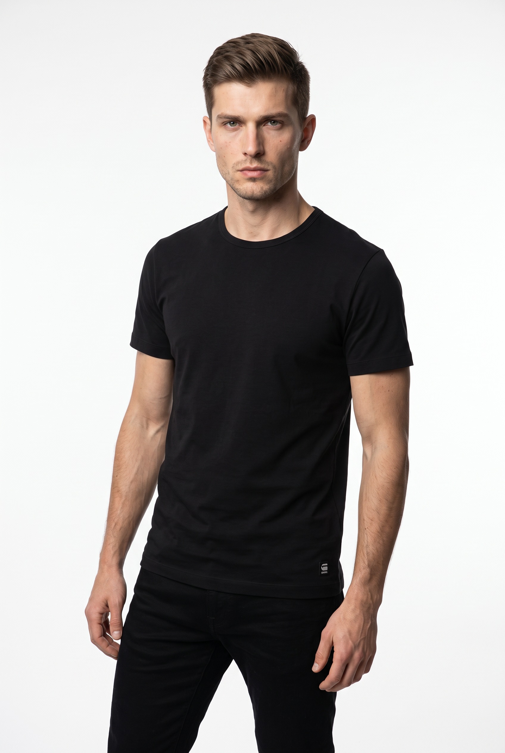 G-STAR T-Shirt »COVE, T-SHIRTS 3 PACK CREW« Packung, 3 Stk. Regular Fit in Rundhalsform