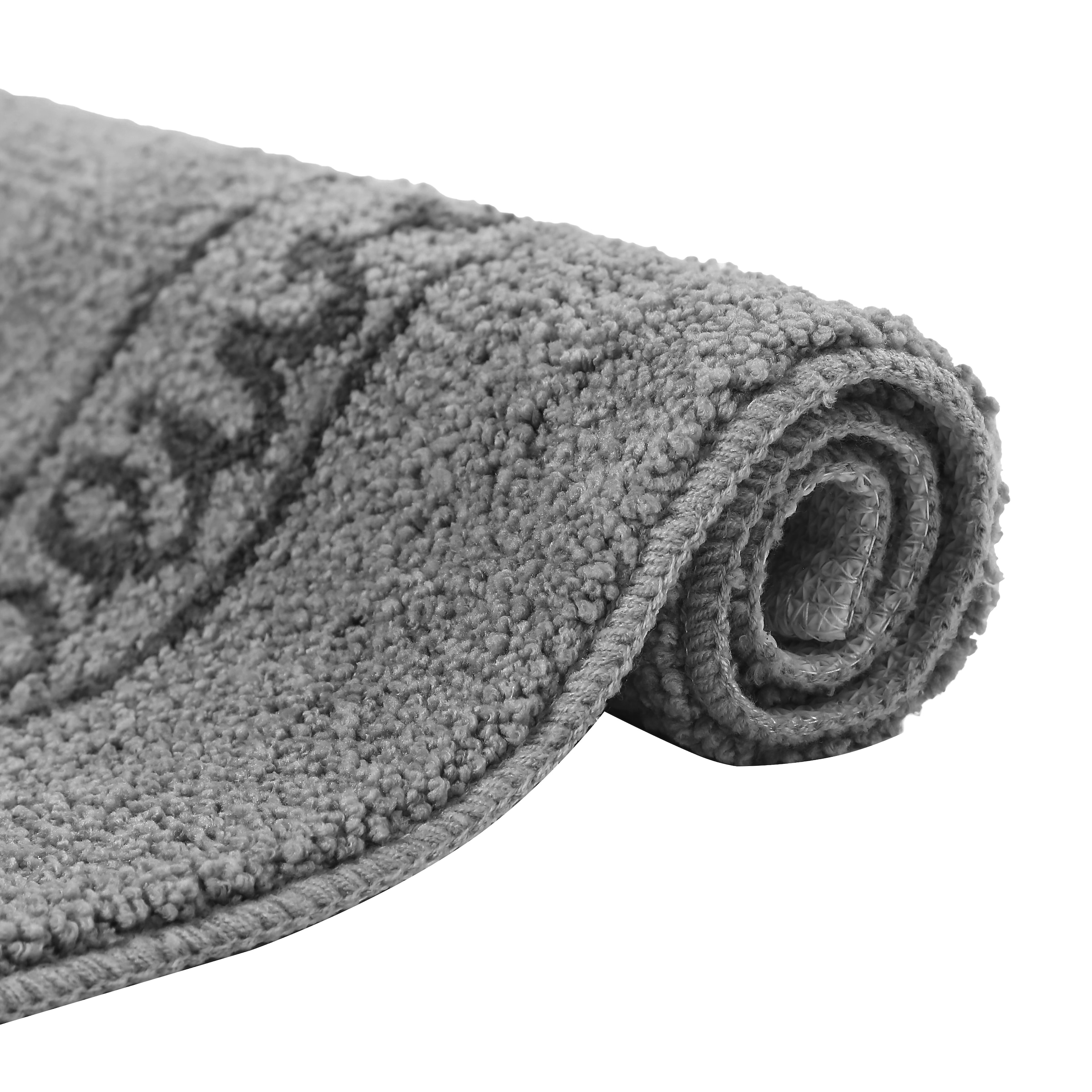 s.Oliver Tapis de bain »Allie, Badvorleger, Badezimmer Teppich, Duschvorleger« Höhe 10 mm Badteppich, weiche Haptik, unifarben mit s.Oliver Schriftzug