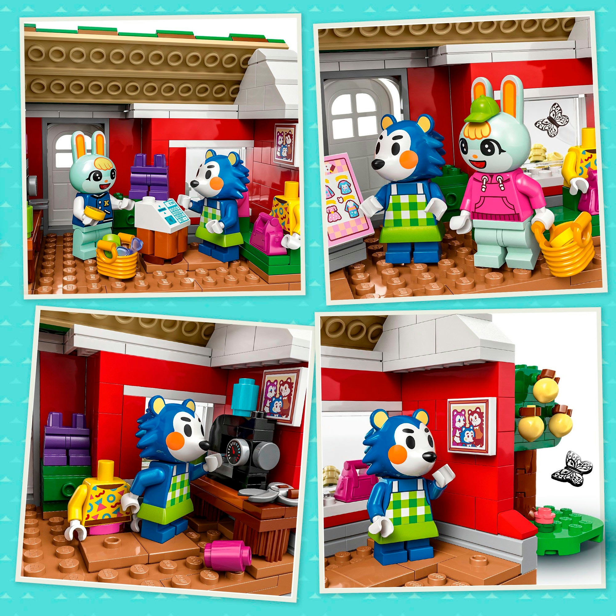 LEGO® Pions de construction »Die Schneiderei der Schneiderschwestern (77055), LEGO Animal Crossing« Made in Europe
