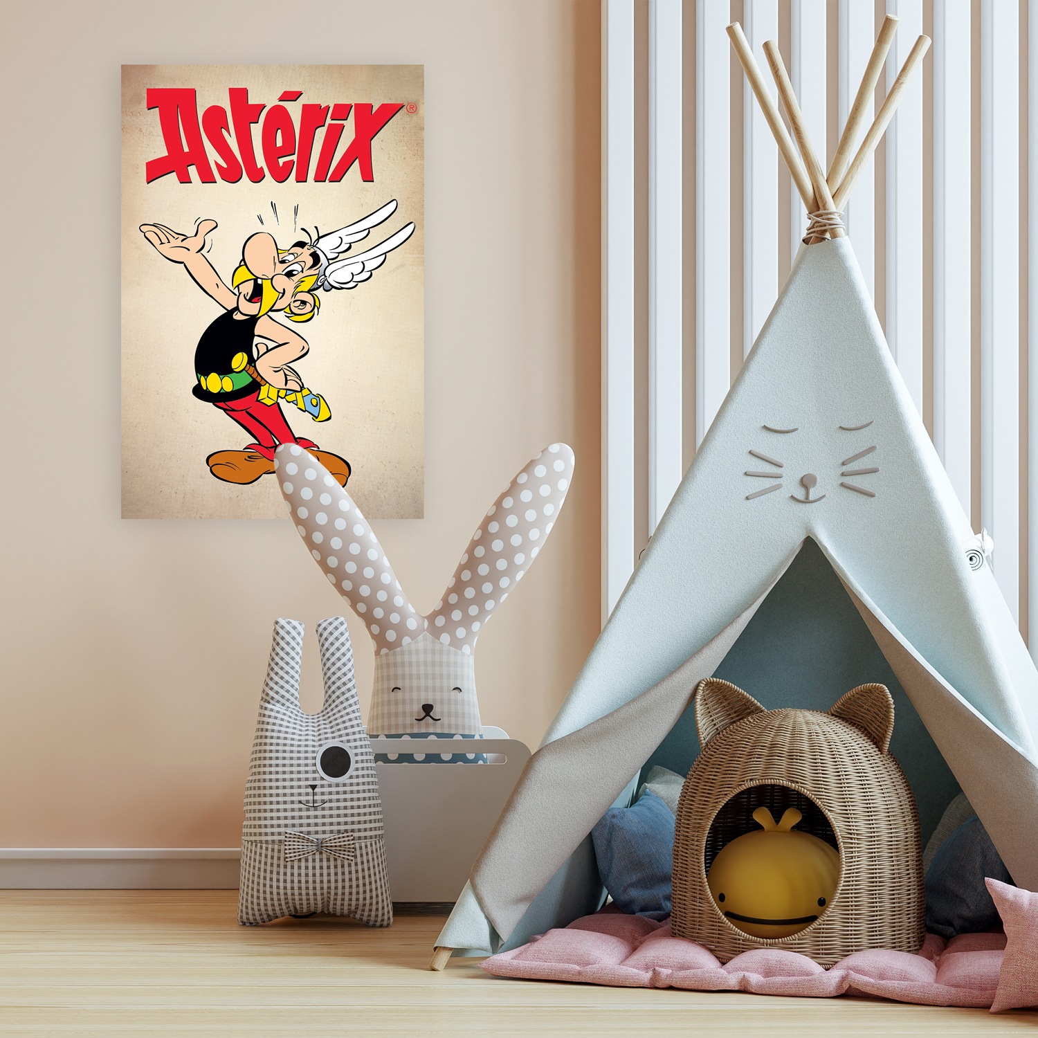 LuckyLinde Leinwandbild »Asterix« Fantasy | Figuren | Film | Filmfiguren 1 Stk. tlg. Canvasbild Wanddeko Bild zum Film "Kampf der Häuptlinge"