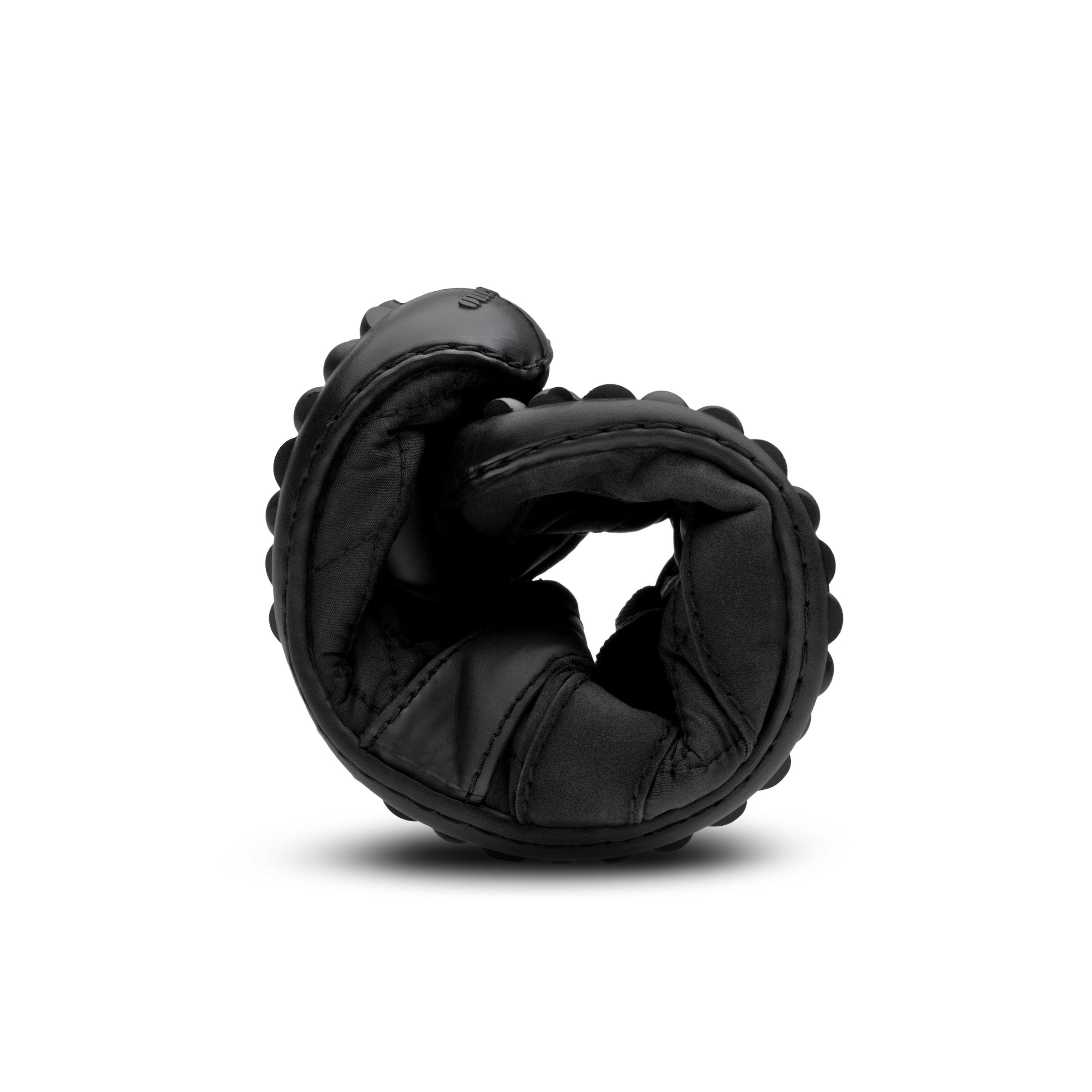 Leguano Chaussures pieds nus »NIGHTSTEP«  chaussure à lacets avec surpiqûres décoratives et pendentif logo