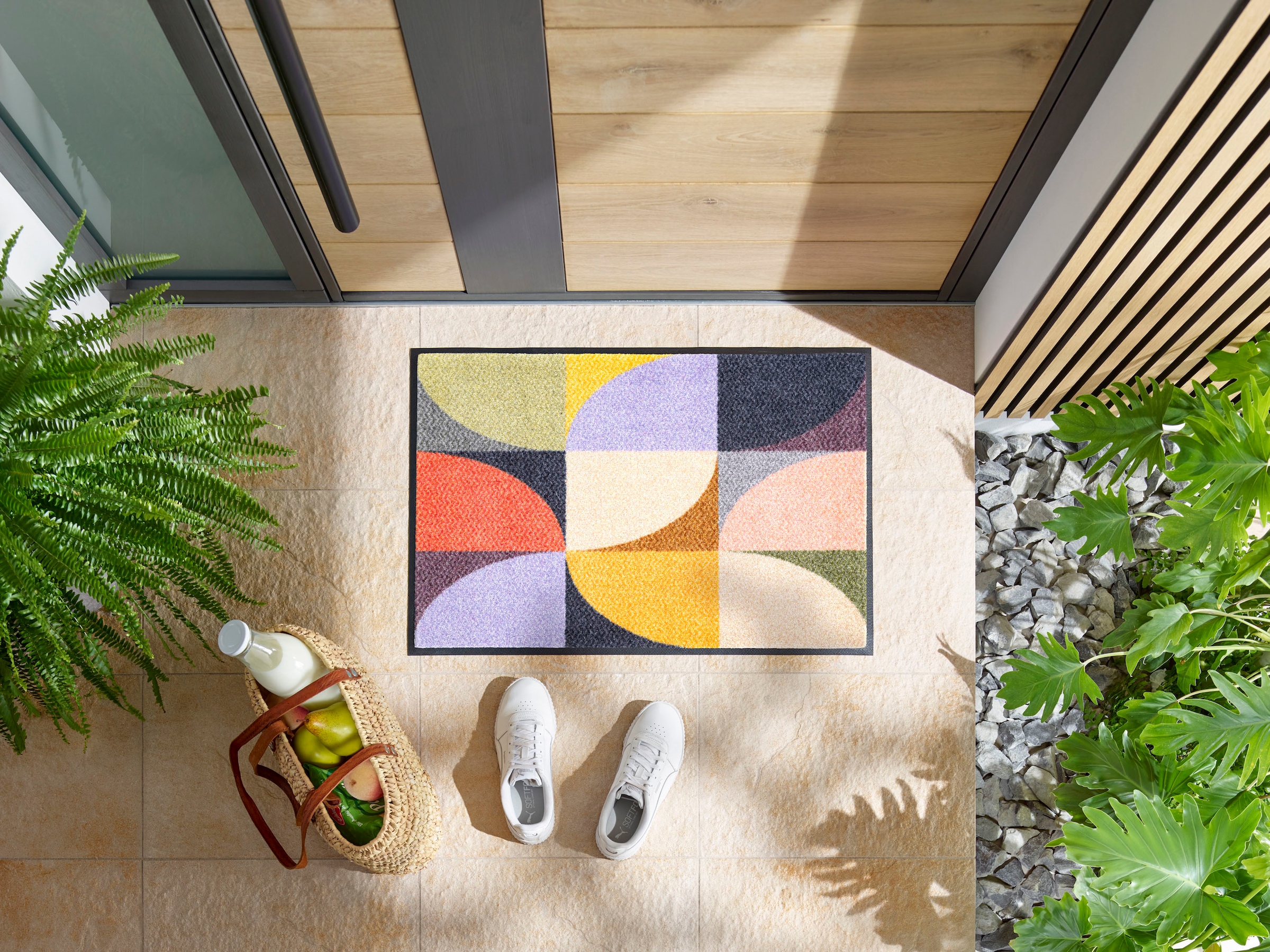 wash+dry by Kleen-Tex Fussmatte »Colour Moments« rechteckig 7 mm Höhe