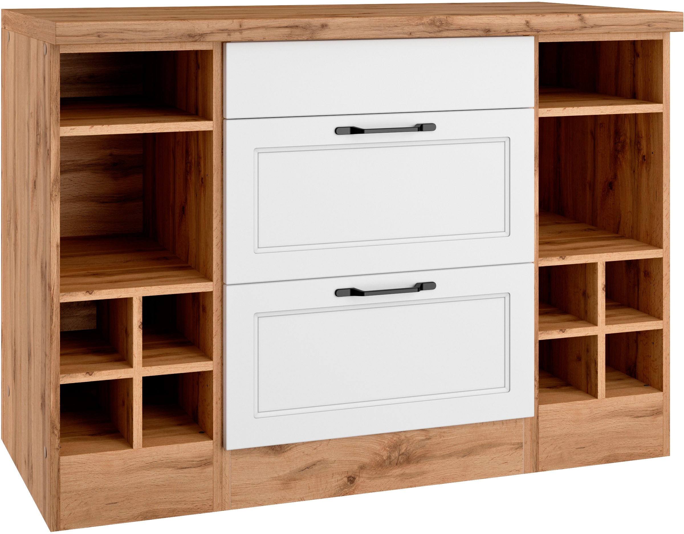 KOCHSTATION Armoire d'encastrement pour table de cuisson »KS-Lana« largeur 120 cm