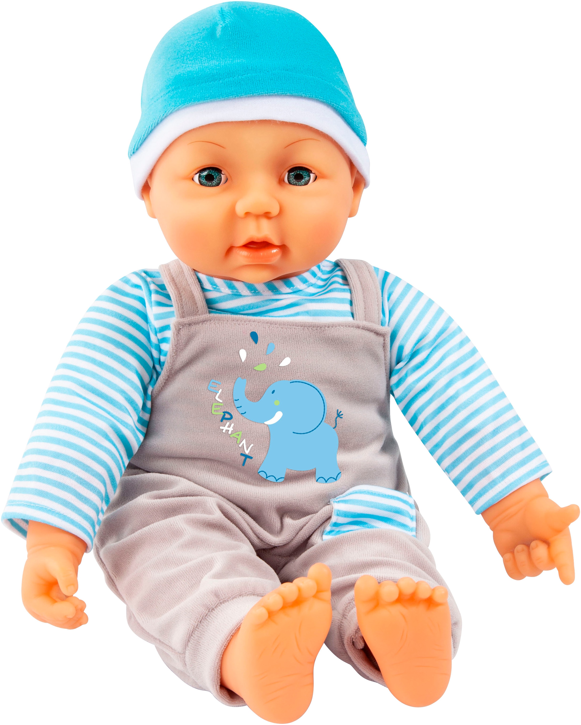 Bayer Vêtements de poupées »Latzhose Elefant 46«
