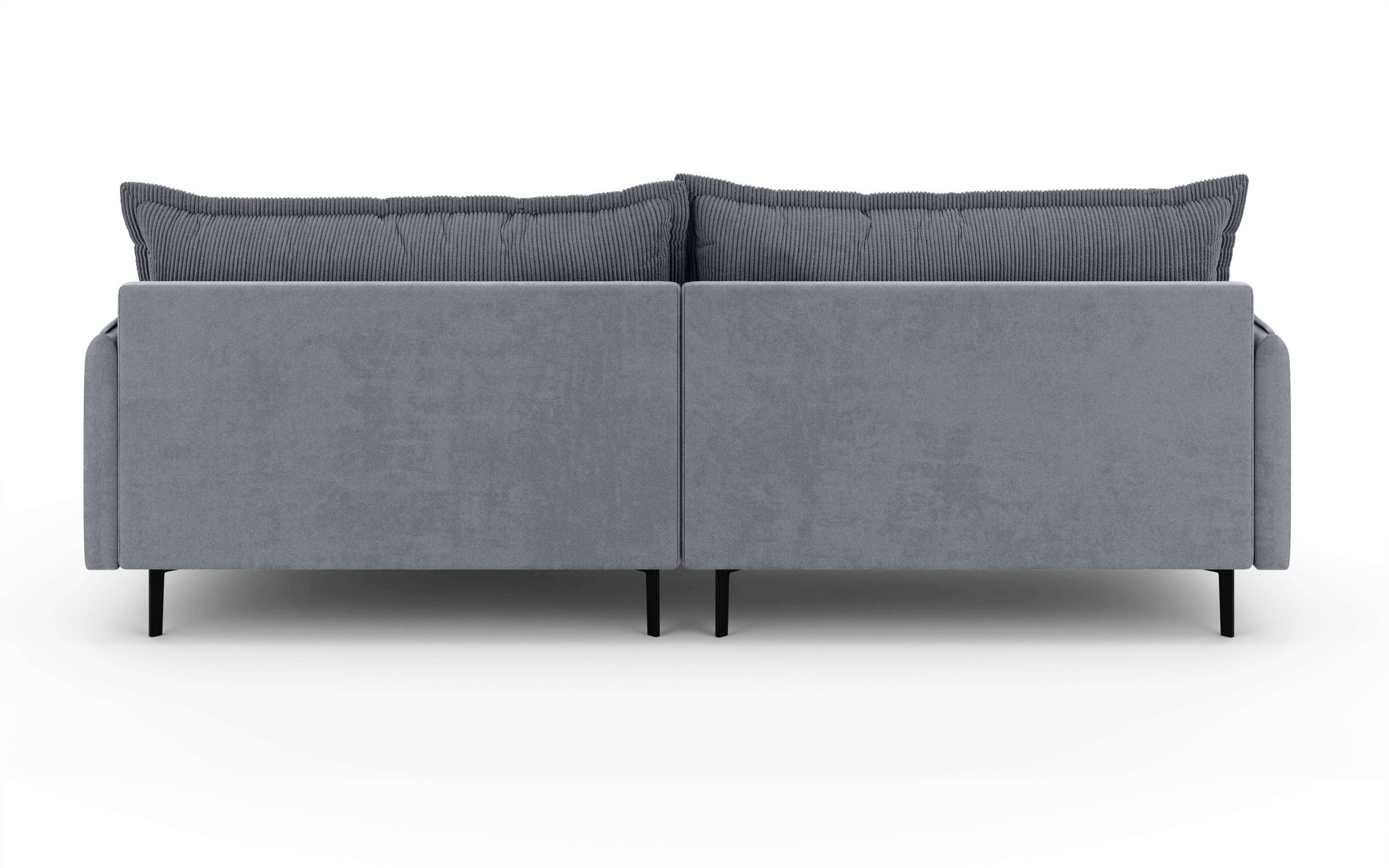 INOSIGN Ecksofa »ALEXANDRIA mit Recamiere rechts oder links bestellbar, moderne Bezüge« L-Form mit Wellenunterfederung, Masse: B/H/T 246/86/190 cm