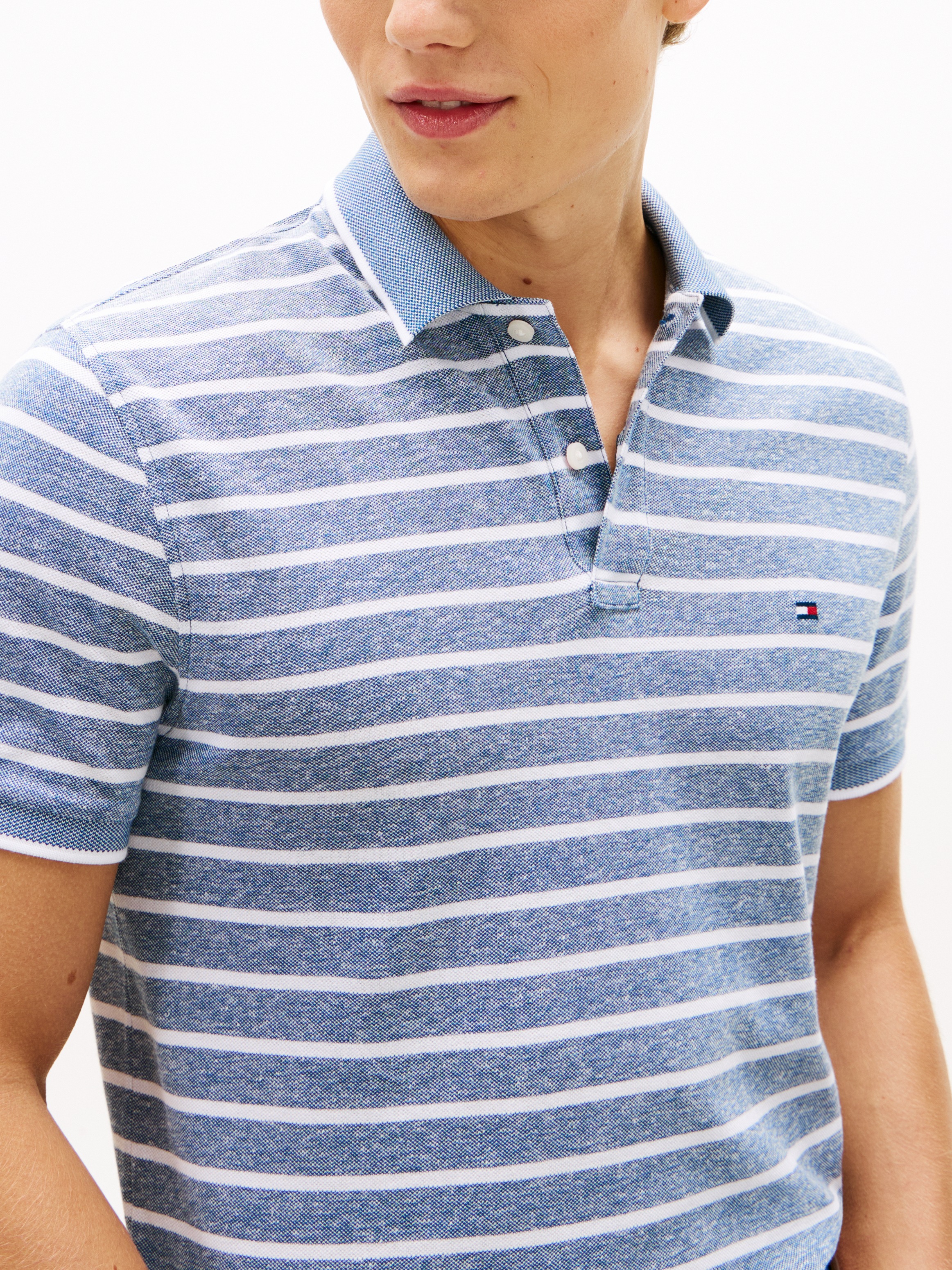 Tommy Hilfiger Polo »LINEN PIQUE REGULAR«
