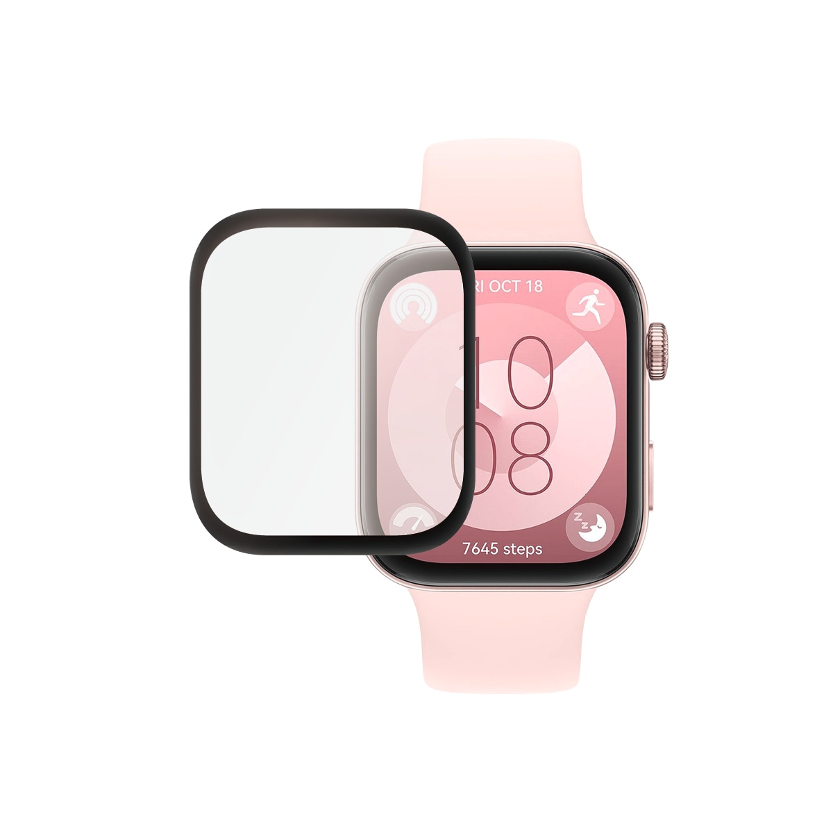 SAFE by PanzerGlass Verre de protection d'écran »Screen Protector« für Huawei Watch Fit 3 Displayschutzfolie, Schutzfolie, Bildschirmschutz, kratz- & stossfest