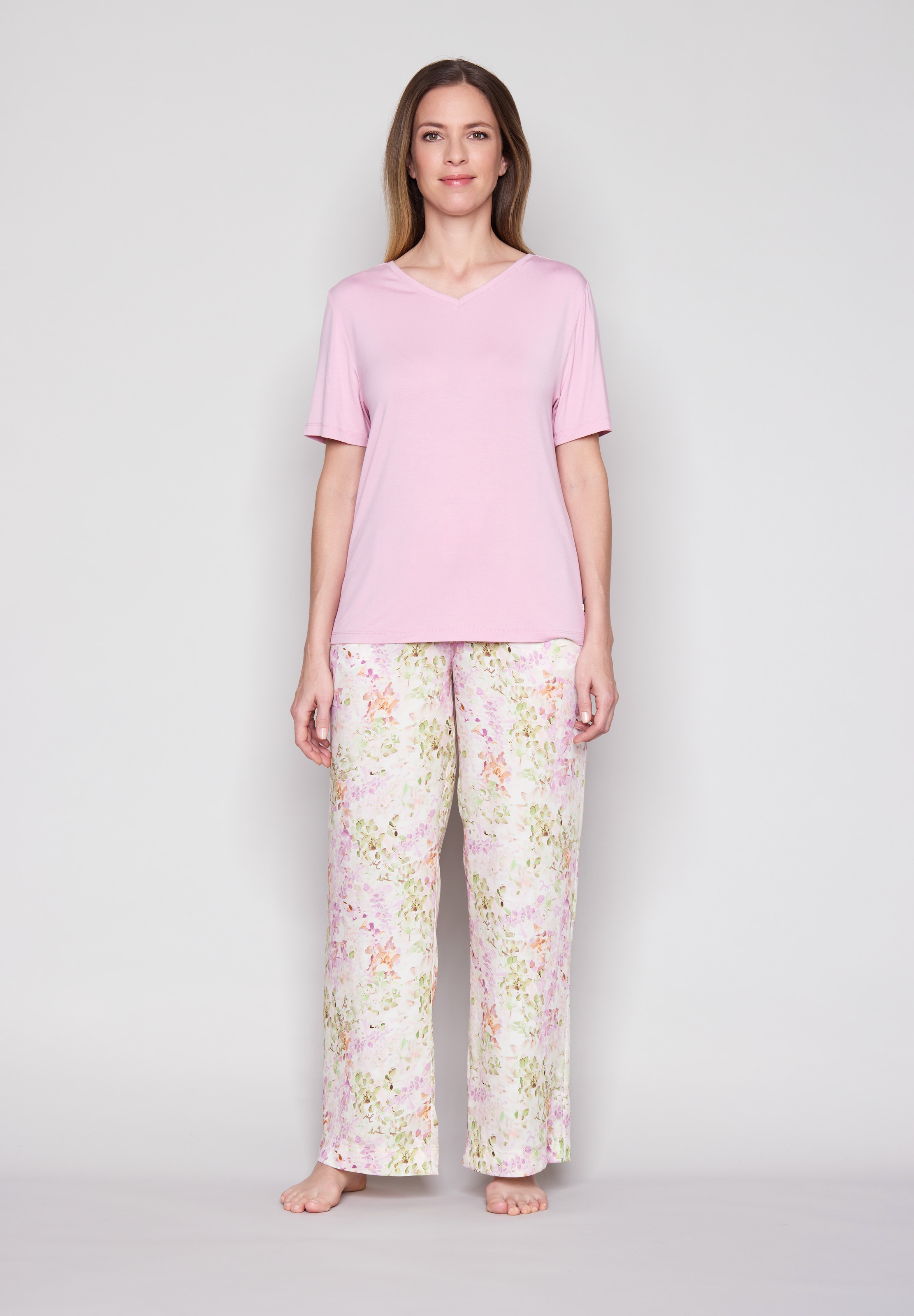 JOOP! Pyjamahose  mit Allover-Print und seitlichen Taschen