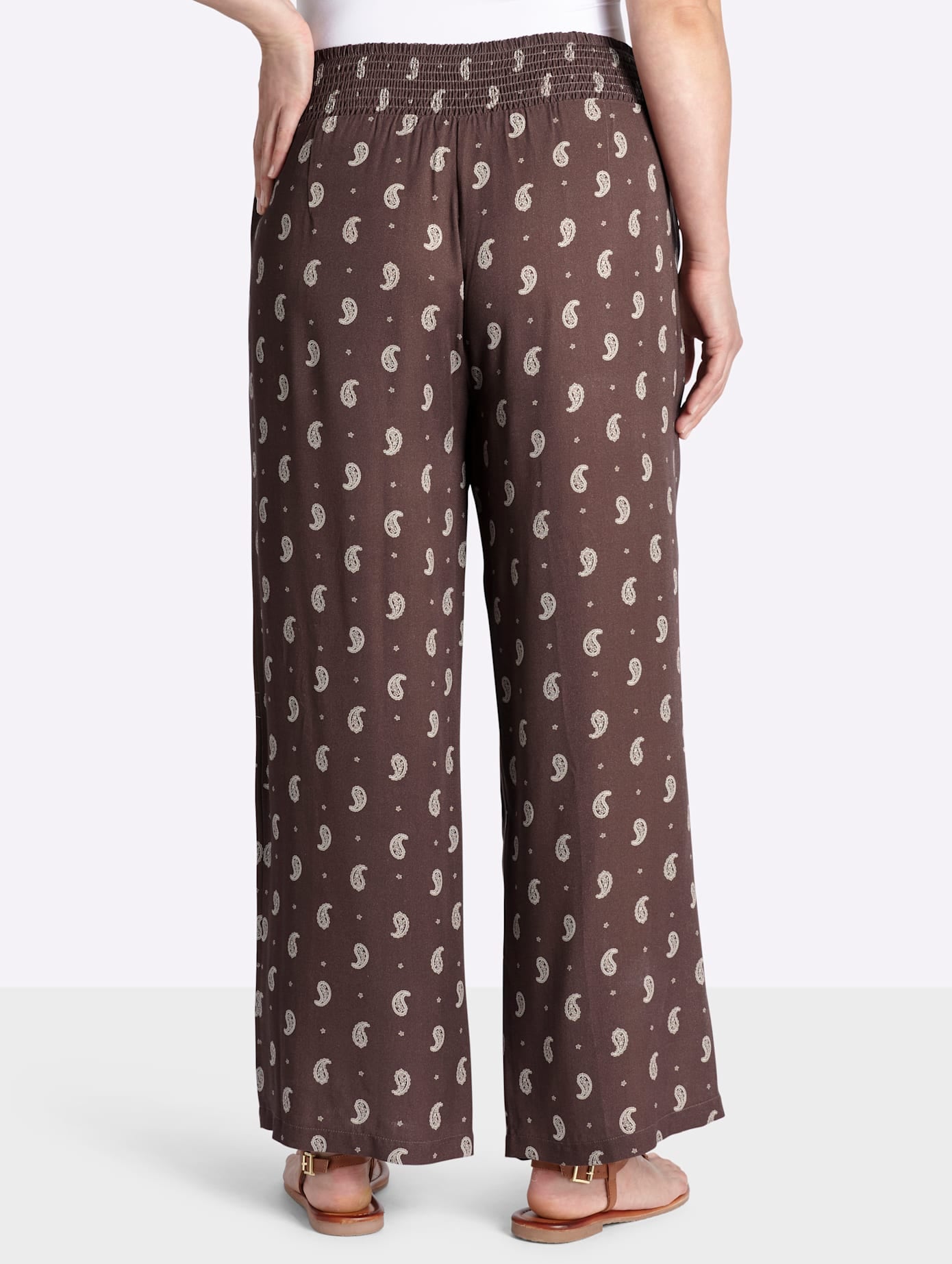 Sheego Pantalon à enfiler