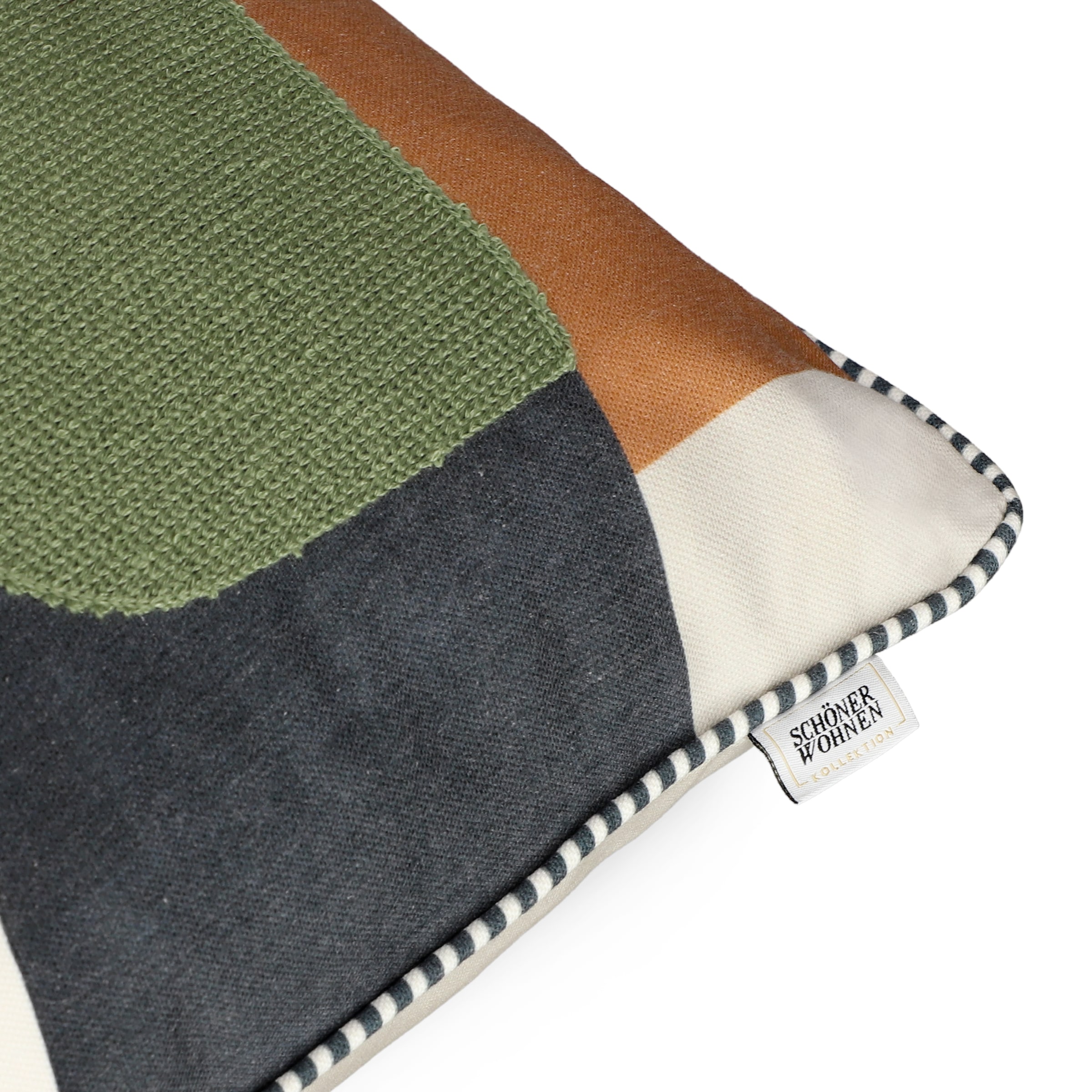 SCHÖNER WOHNEN-Kollektion Coussin décoratif »Vibes« mit grossflächiger Stickerei