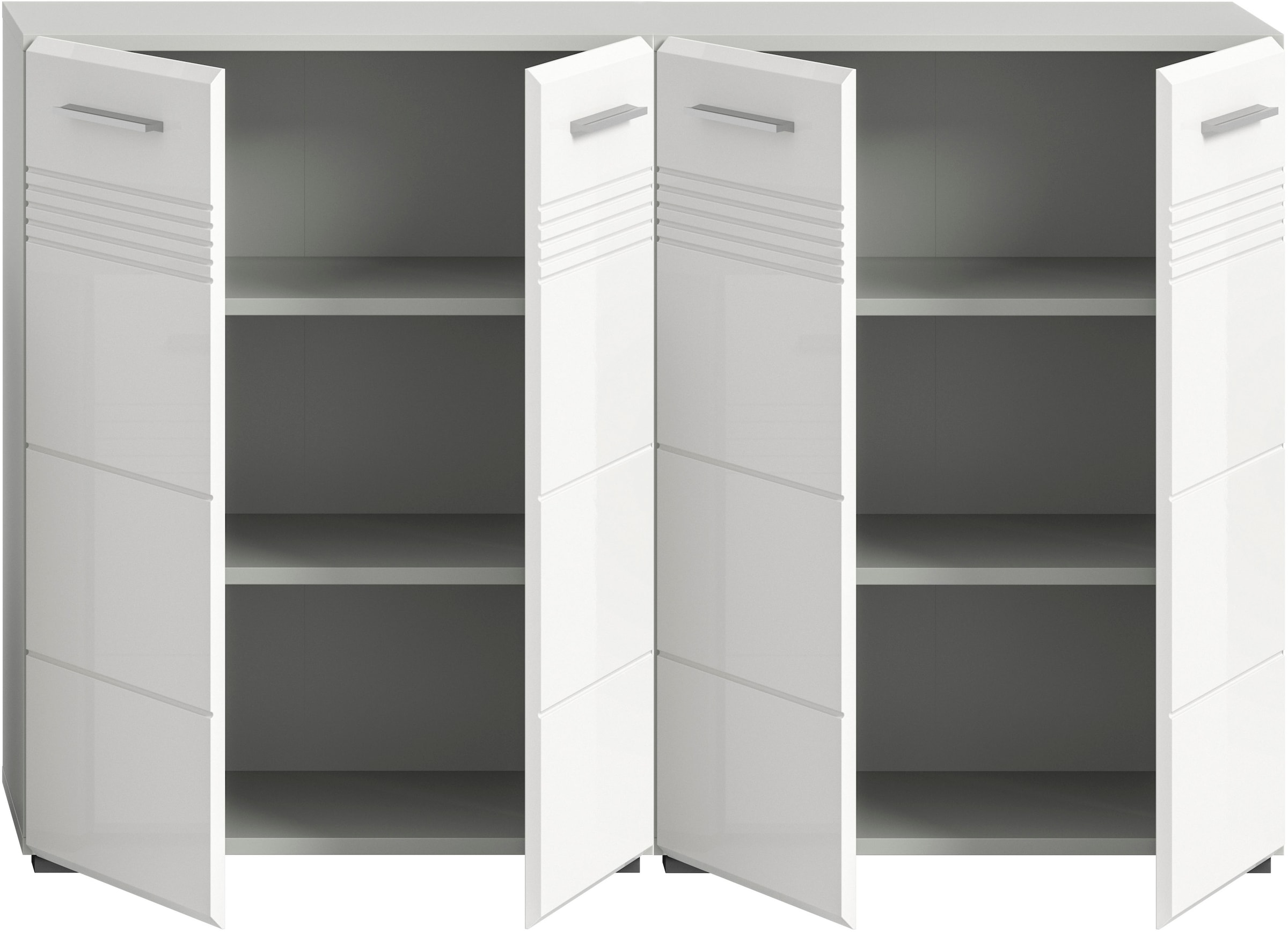 welltime Badmöbel-Set »Calicio, bestehend aus: 2 Midischränken« 2 Stk. tlg.