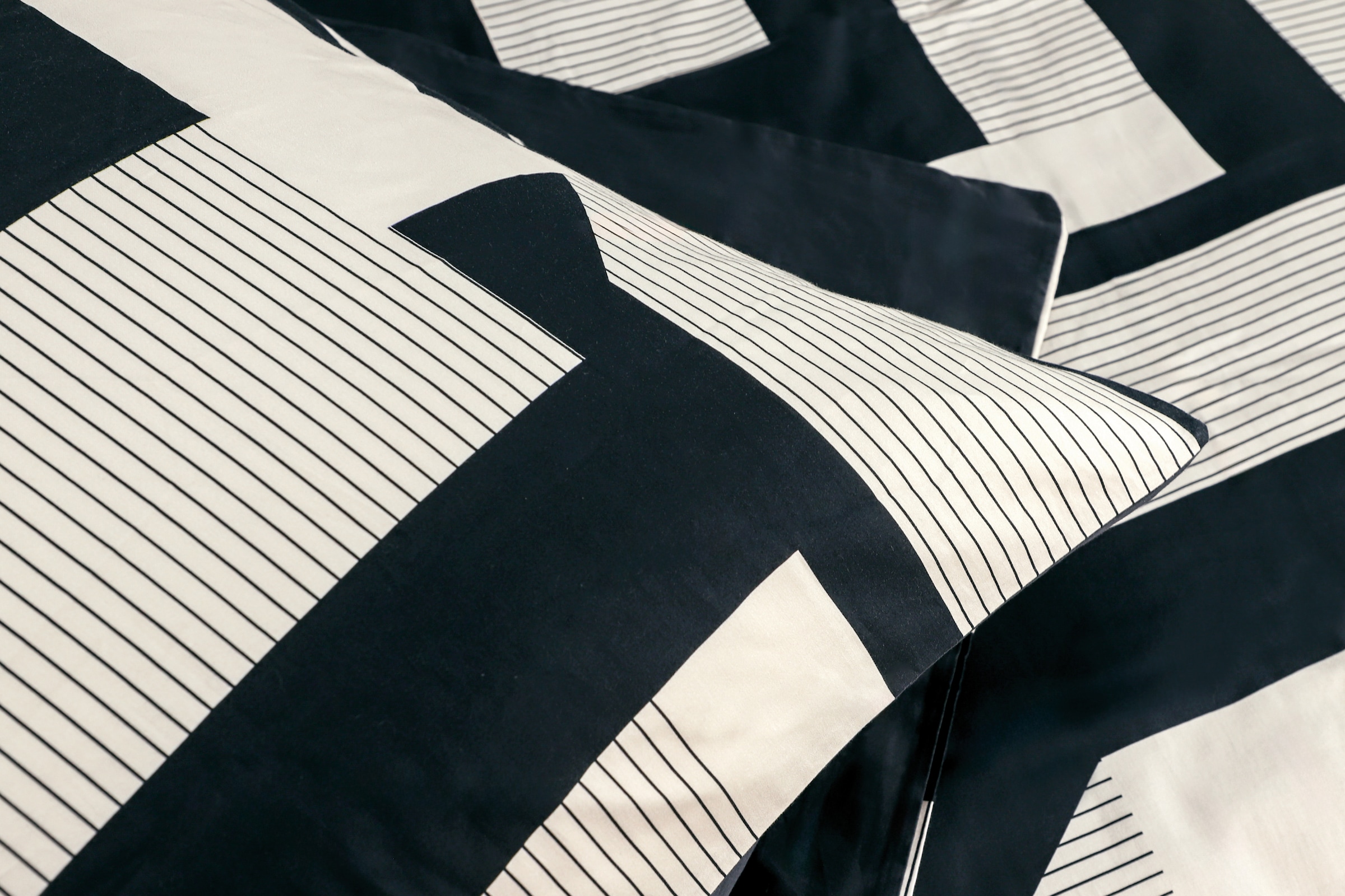 Musterring Linge de lit réversible »Slow« 2 cuis aus reiner Baumwolle