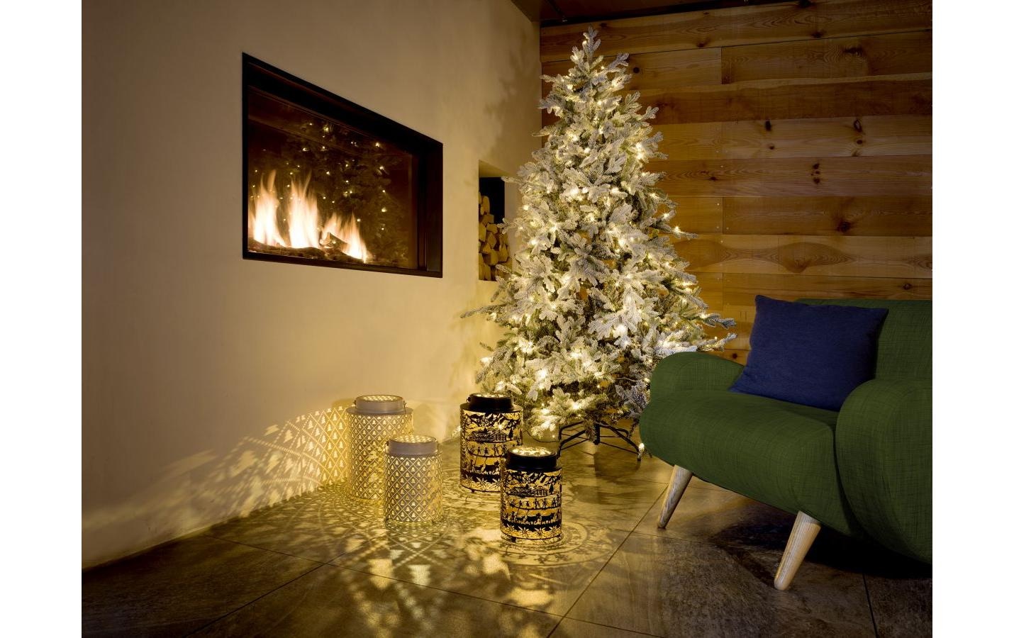 STT LED Laterne »Aura tree« Warmweiss