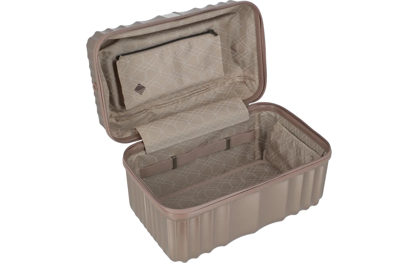 travelite Trousse de toilette »PAROS Beautycase 18 l« Elegante Beauty-Oase für unterwegs