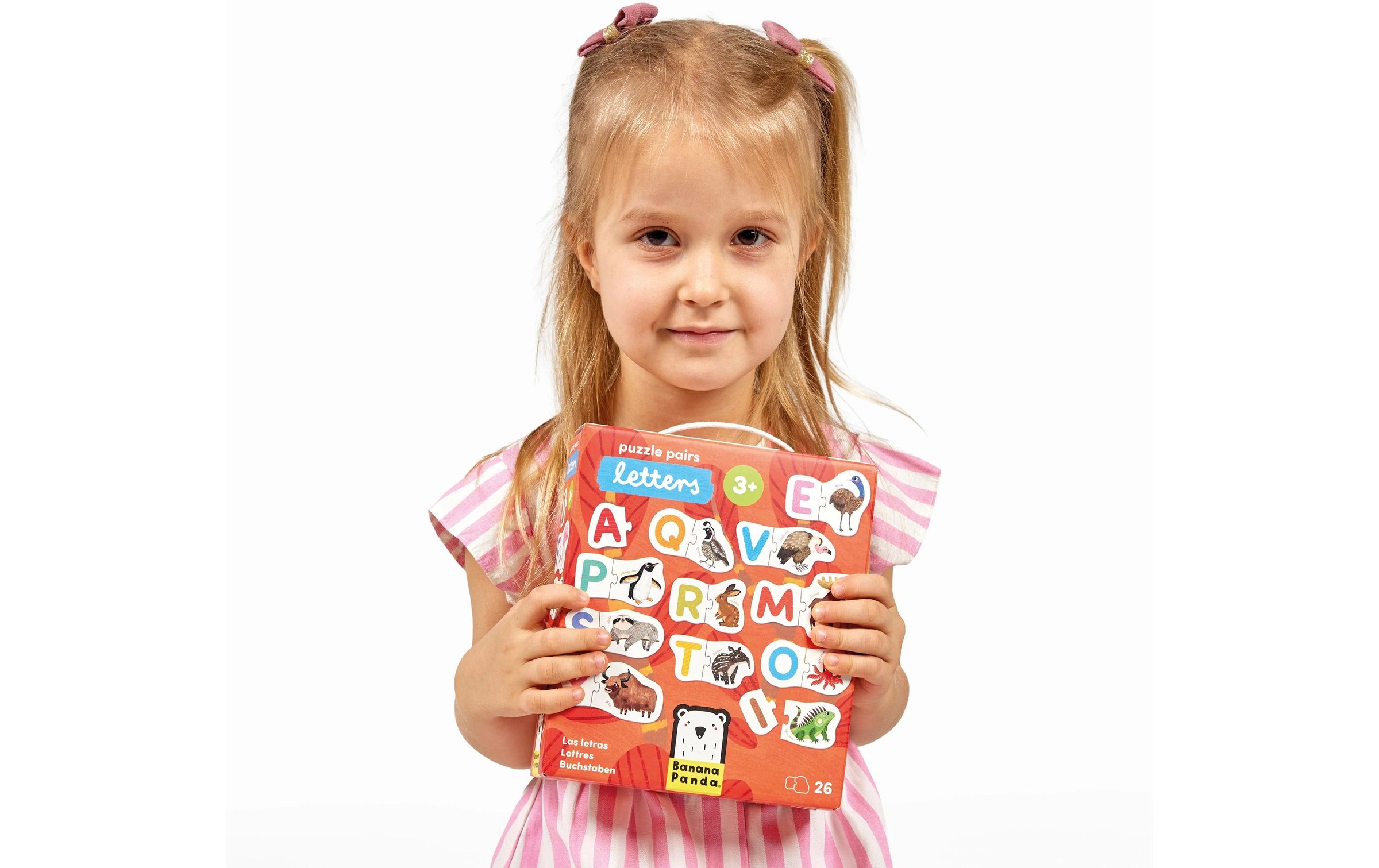   Puzzle »Banana Panda Pairs Letters Pappe« anglais