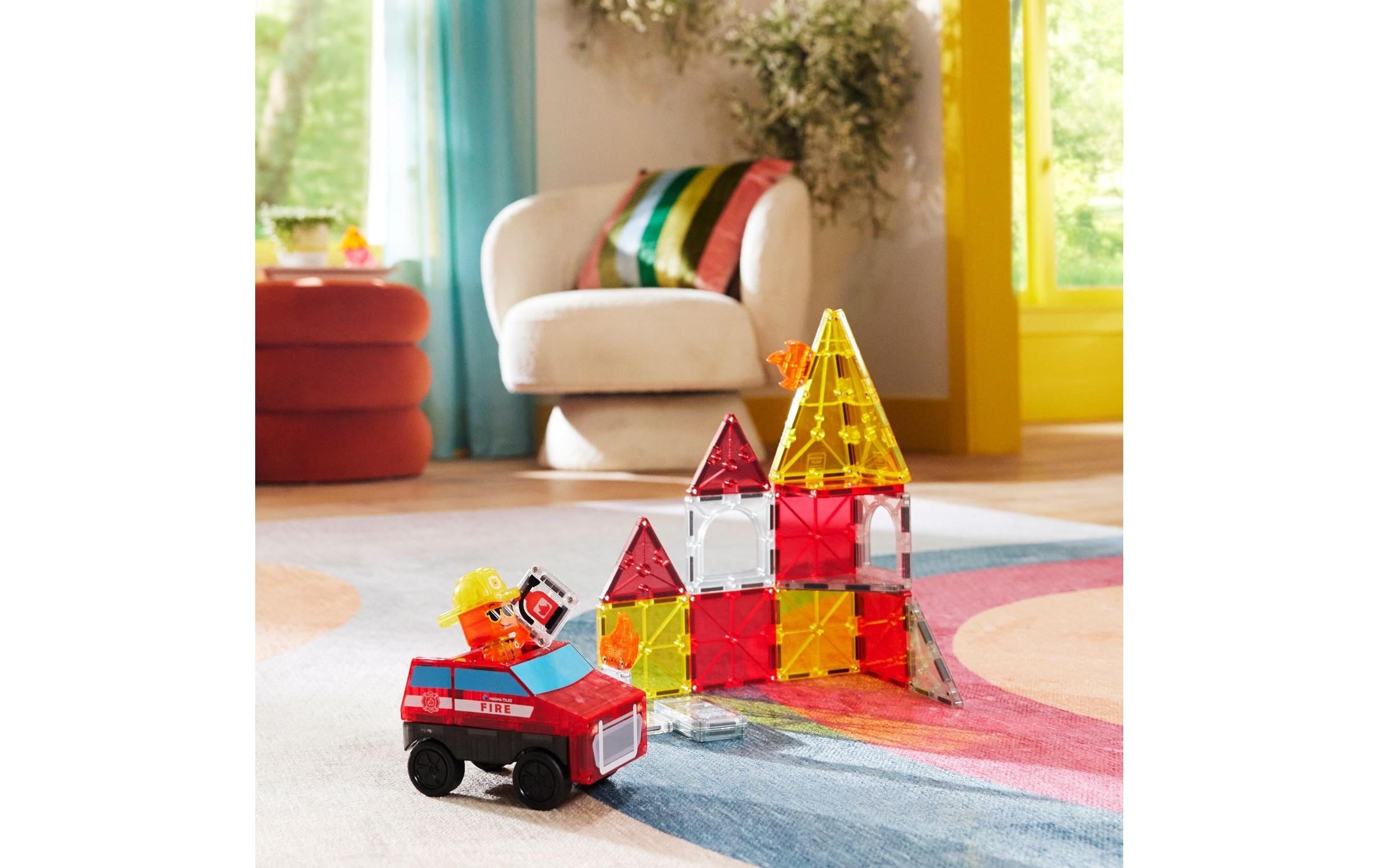   Steinbaukasten »Magna-Tiles Fire Rescue 27 Teile«